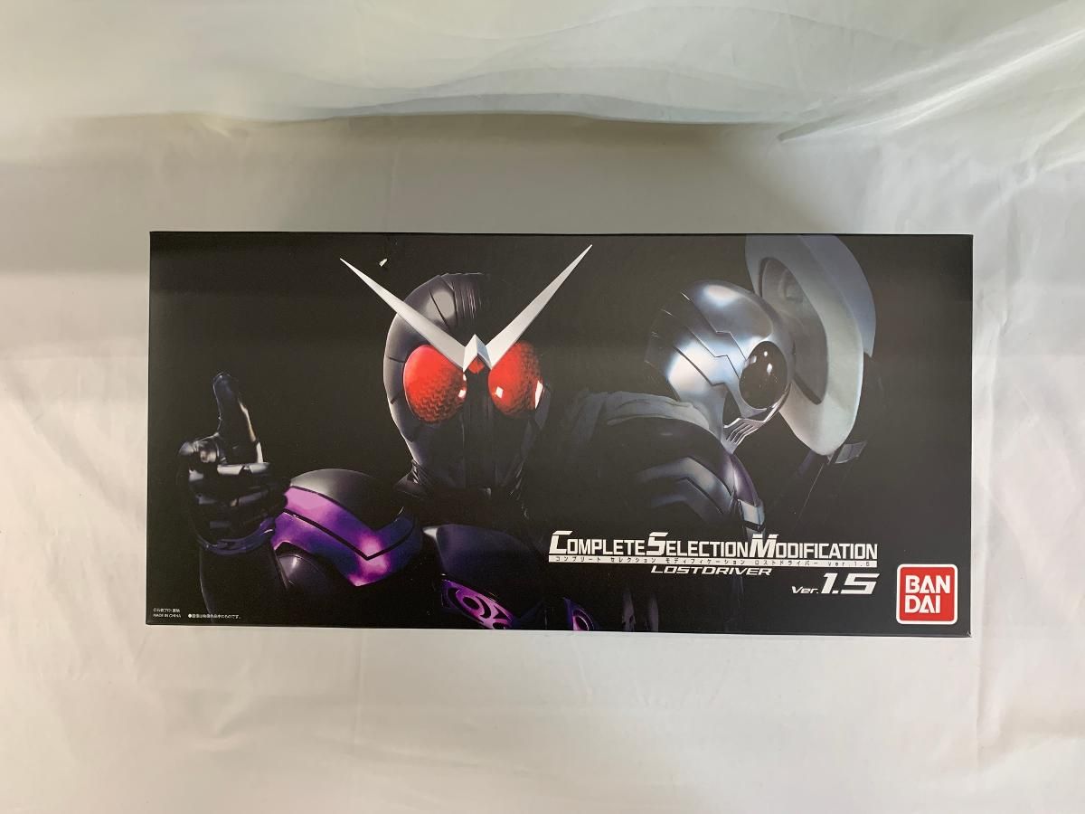 コンプリートセレクションモディフィケーション CSMロストドライバー 1.5 仮面ライダーW プレミアムバンダイ
