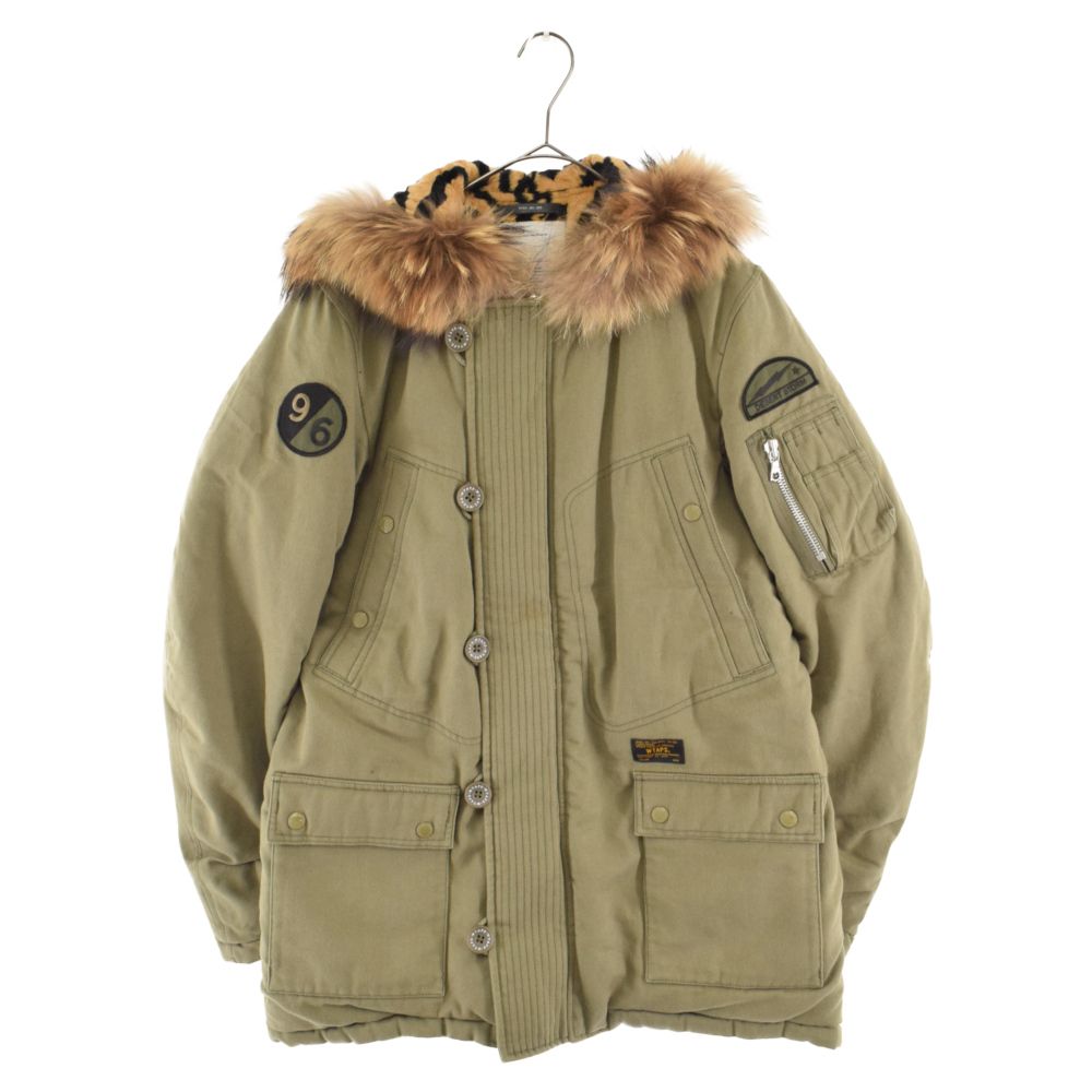 WTAPS 11AW N-3B JACKET ジャケット　ミリタリージャケット WTAPS (ダブルタップス) 11AW N-3B JACKET COTTON OX ラクーンファー