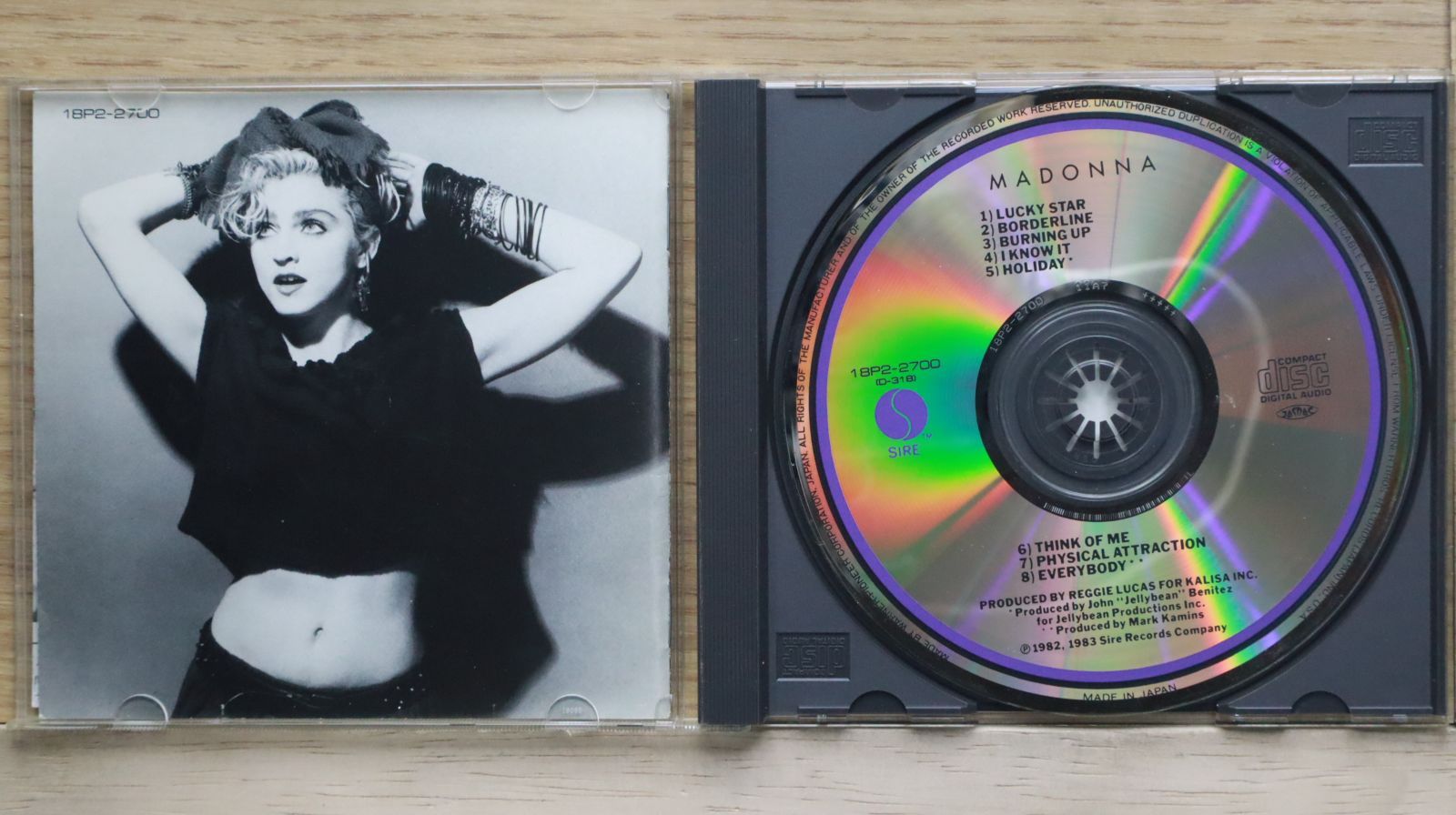 国内盤CD☆マドンナ/Madonna□ バーニング・アップ 【18P22700