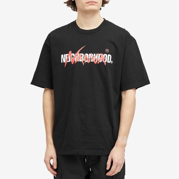 @ ネイバーフット neighborhood メンズ シャツ Ｔシャツ タイダイ NEIGHBORHOOD ネイバーフッド タイダイ 半袖カットソー ネイビー
