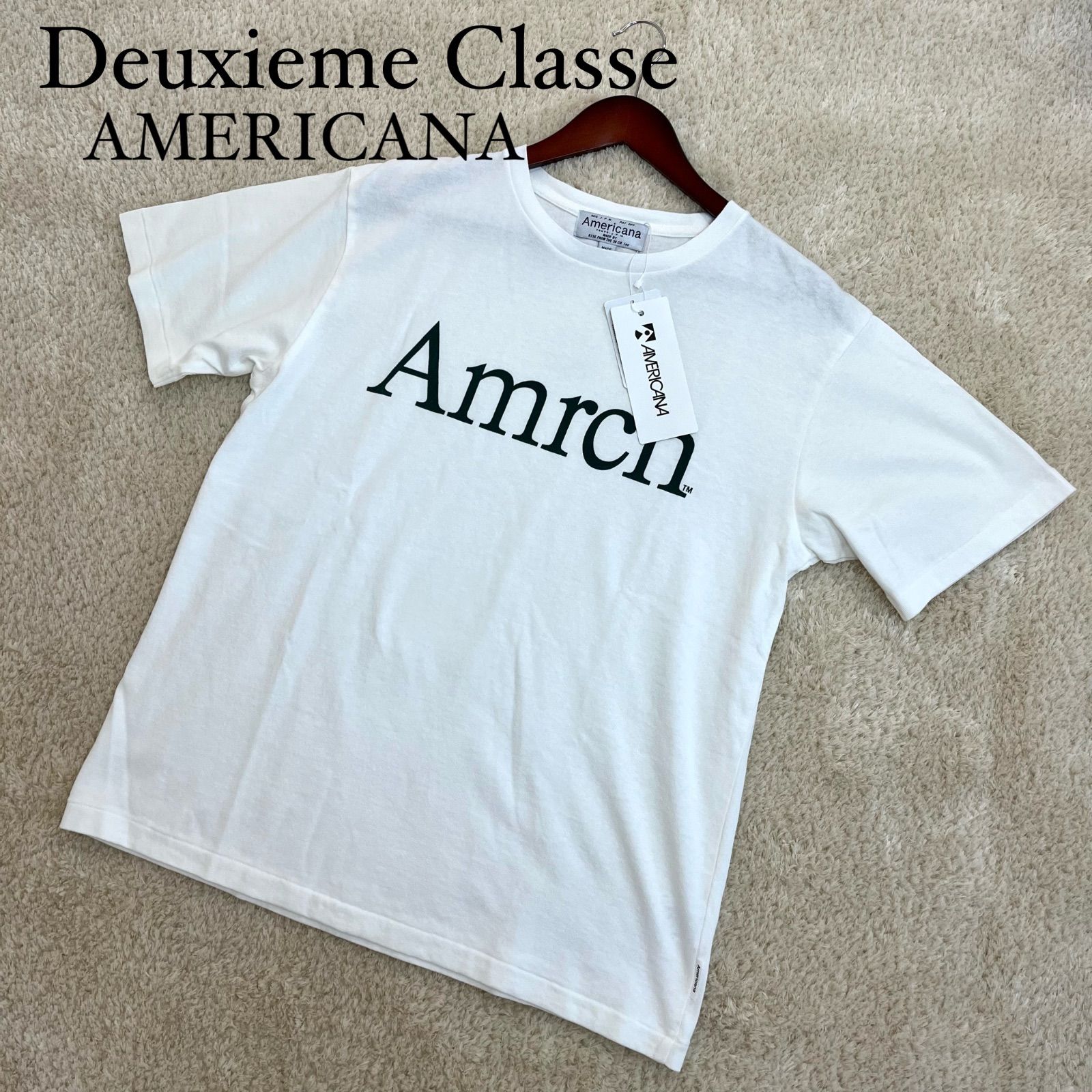 新品 Deuxieme Classe ドゥーズィエムクラスAMERICANA アメリカーナ AMRCN Tシャツ - メルカリ