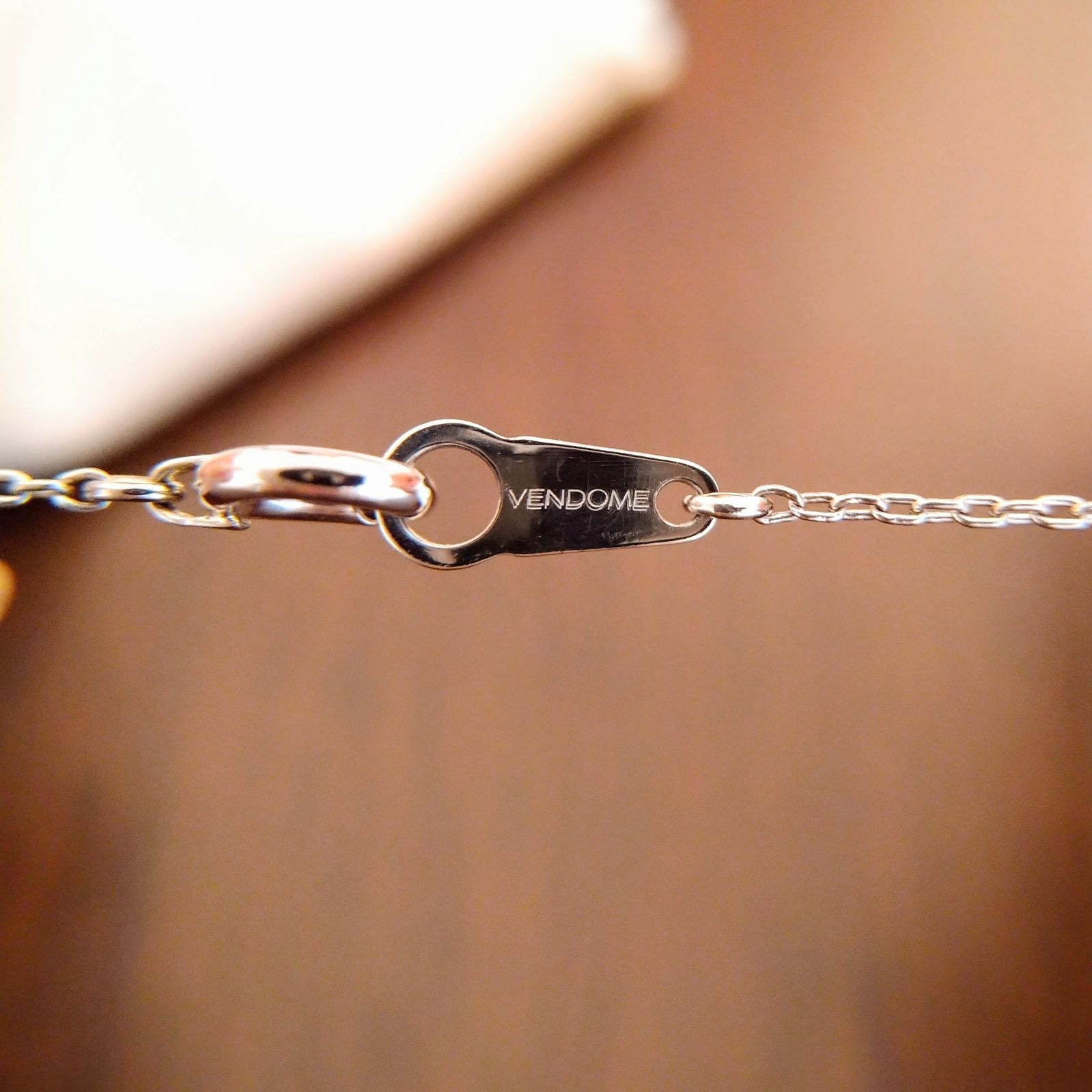 VENDOME✨️ヴァンドーム ダイヤモンド プラチナ ネックレス クロス 