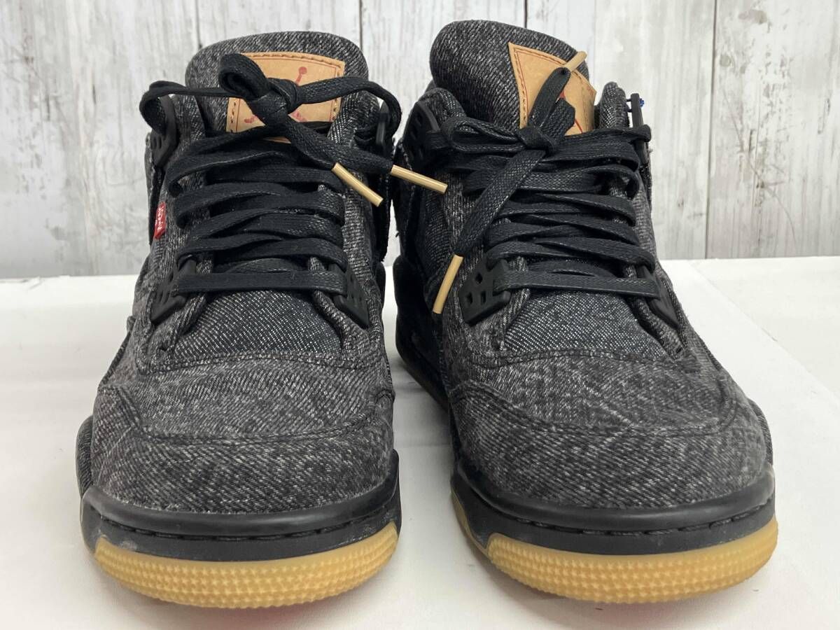 鑑定済み】NIKE AIR JORDAN4 RTR LEVIS NRG BG スニーカー ナイキ エア 