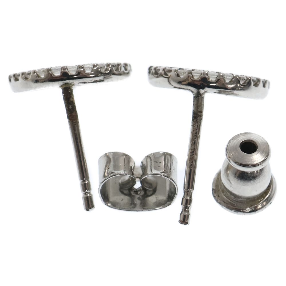 FENDI (フェンディ) F IS FENDI ラインストーン付きロゴチャームピアス  