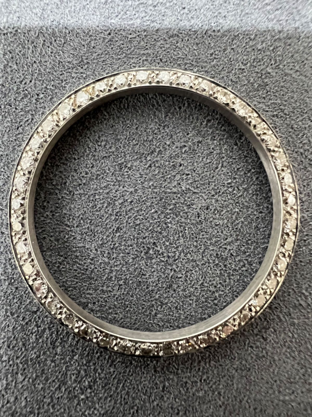 ROLEX】ボーイズサイズ 文字盤 ベゼル セット WG ホワイト