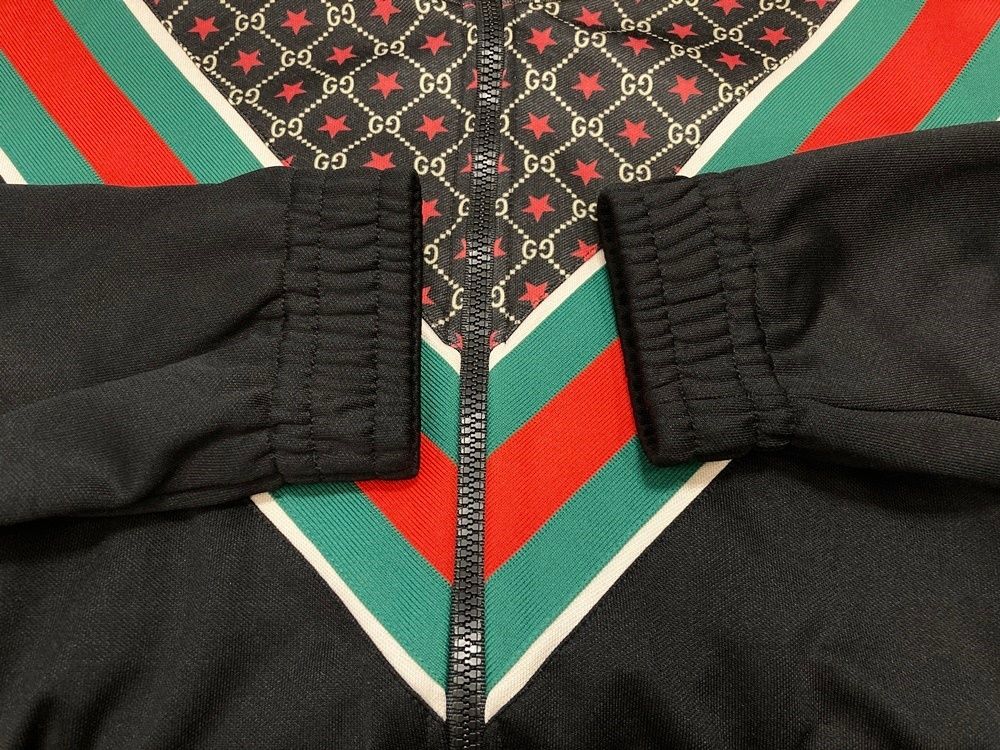 グッチ GUCCI OVERSIZE JERSEY JACKET トラックジャケット