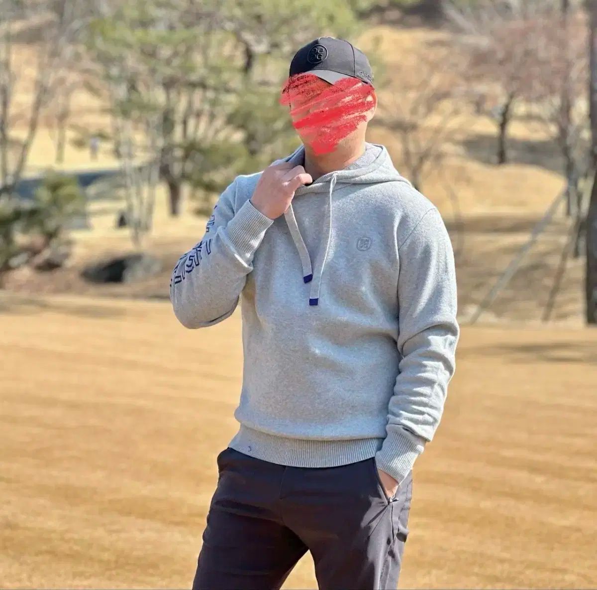 新品ジーフォアG/FOREゴルフメンズパーカー·ジャケット GFOR ジーフォアパーカー