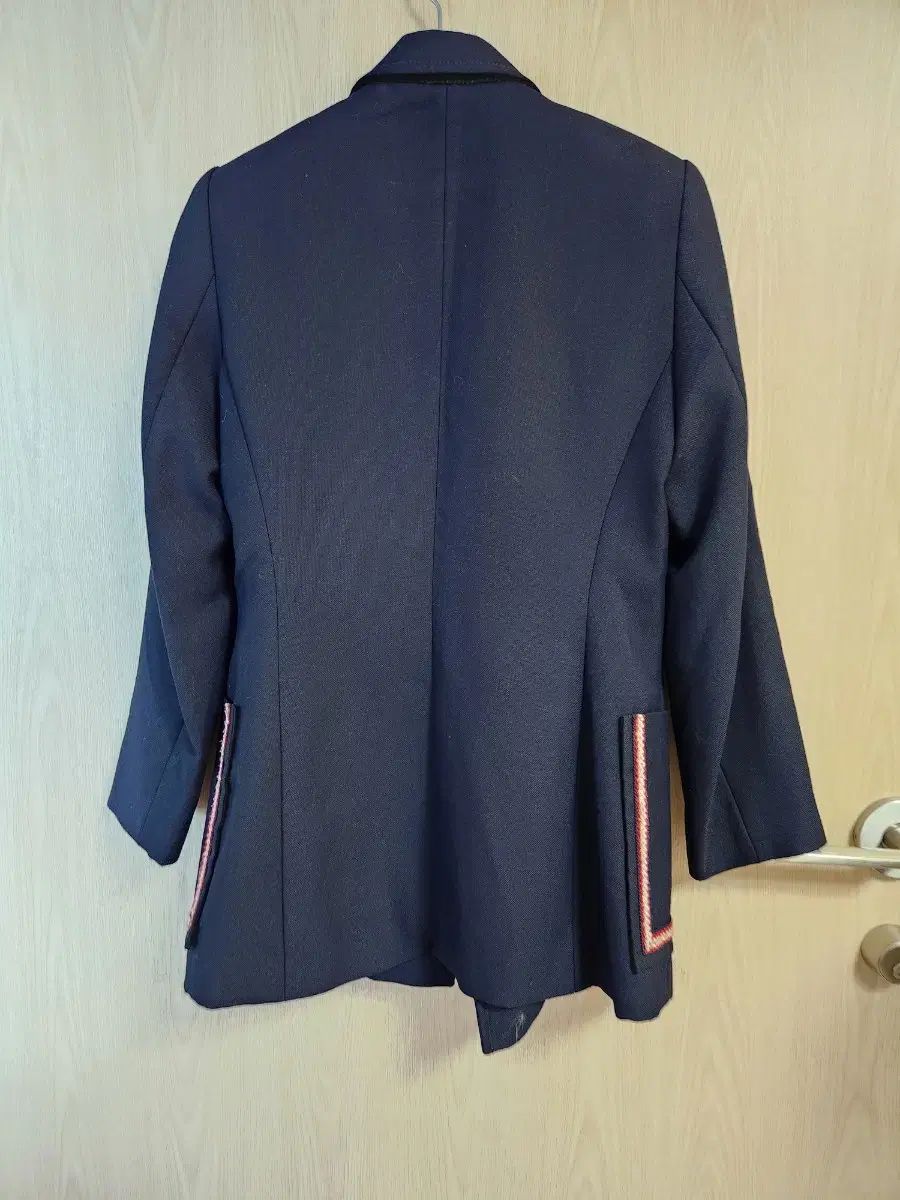 SANDRO サンドロ ネイビー ダブル ボタン ジャケット サイズ 36