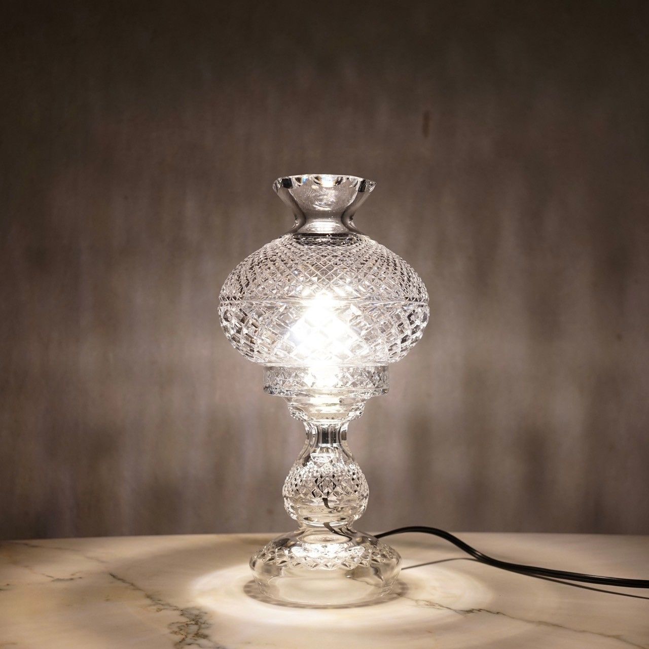 【超希少】ウォーターフォード クリスタル スタンドランプ  Waterford ウォーターフォード クリスタル スタンドランプ