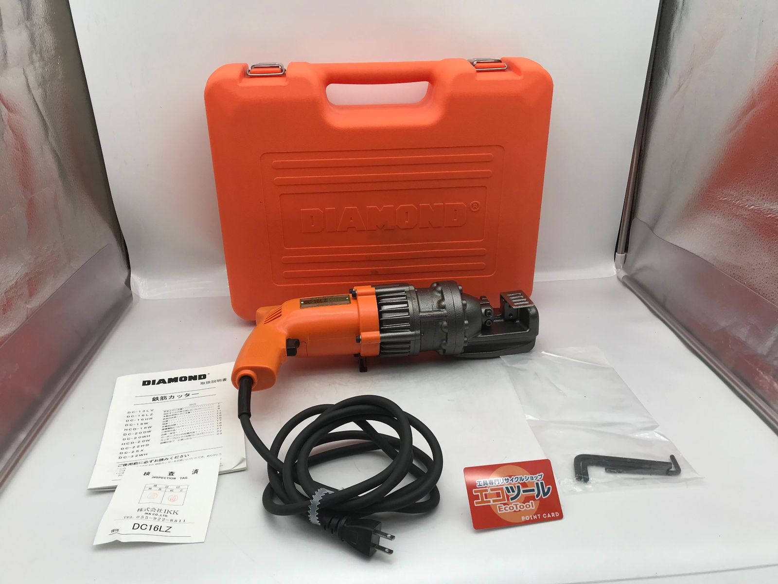 ♥に近い IKK 鉄筋カッター DC-16LZ ITZOKMHD6HB4 エコツール小牧ｲﾝﾀｰ店 M02