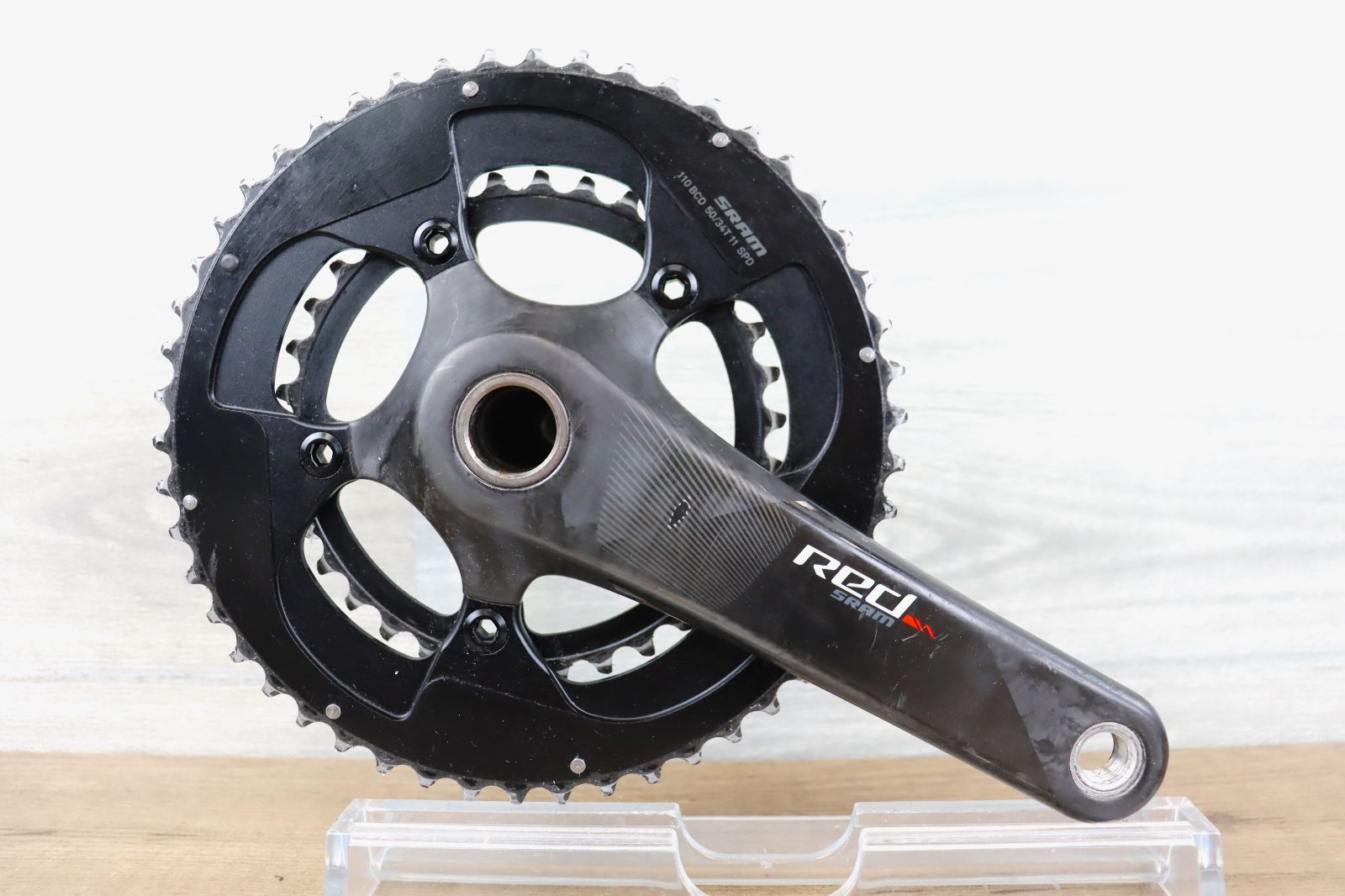 FD5 軽量 SRAM Red etap 22 スラム レッド 172.5mm 50-34T 2×11速 11s 110BCD GXP カーボン  クランクセット cicli17 - メルカリ