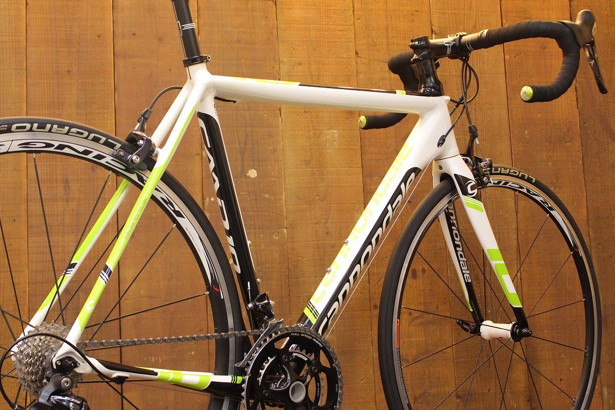 ホイールカスタム】 キャノンデール CANNONDALE キャド CAAD10 2014年モデル 54サイズ シマノ 105 5700 MIX 10S  アルミ ロードバイク 【芦屋店】 - メルカリ