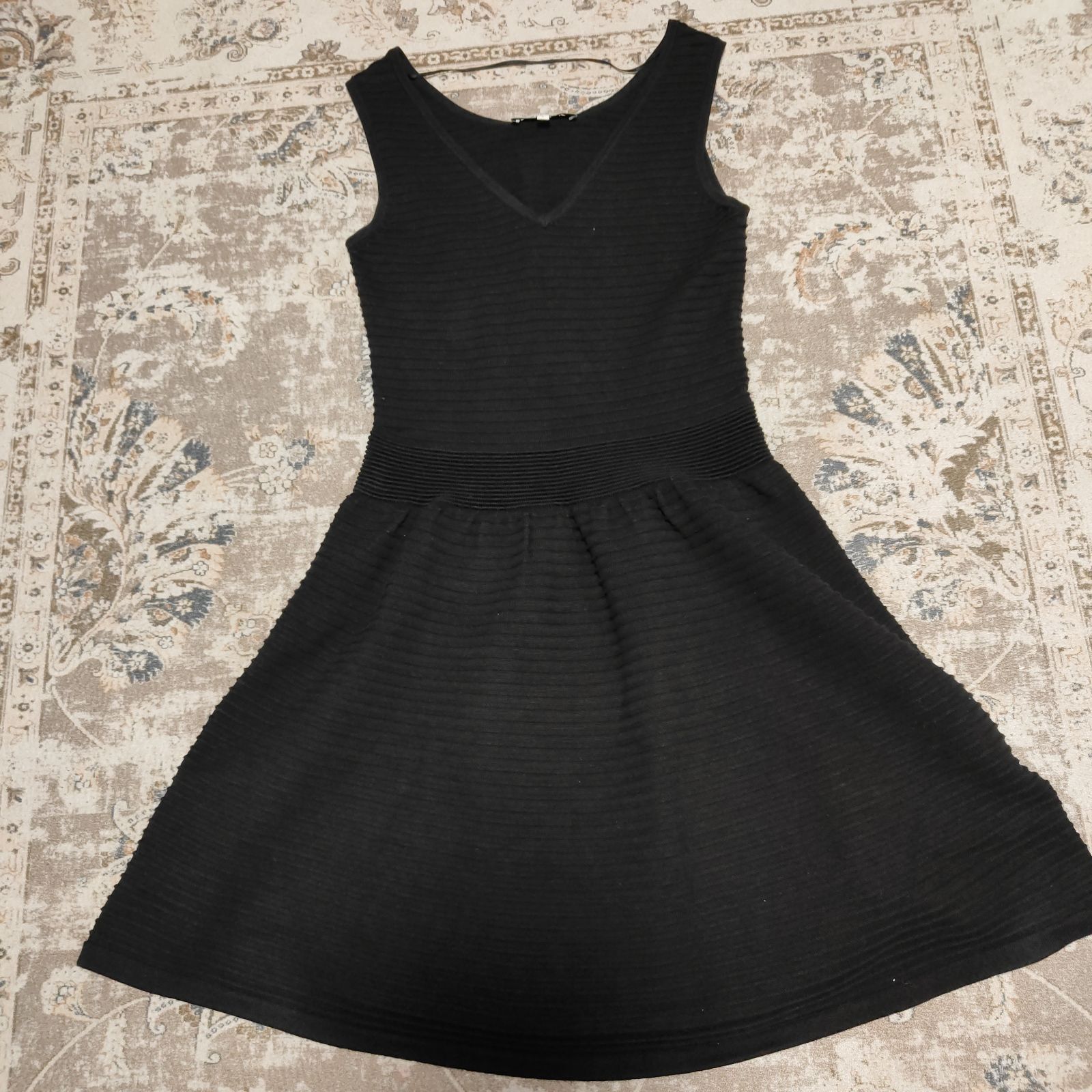 サンドロ SANDRO ブラック ミニワンピース ワンピ 1サイズ オシャレ