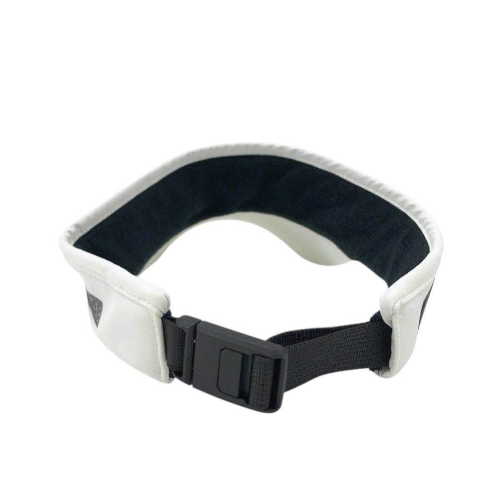 廃盤モデル MARK-LONA マークアンドロナ モデル サンバイザー ホワイト系 240101495022 ゴルフウェア ストスト 使用品