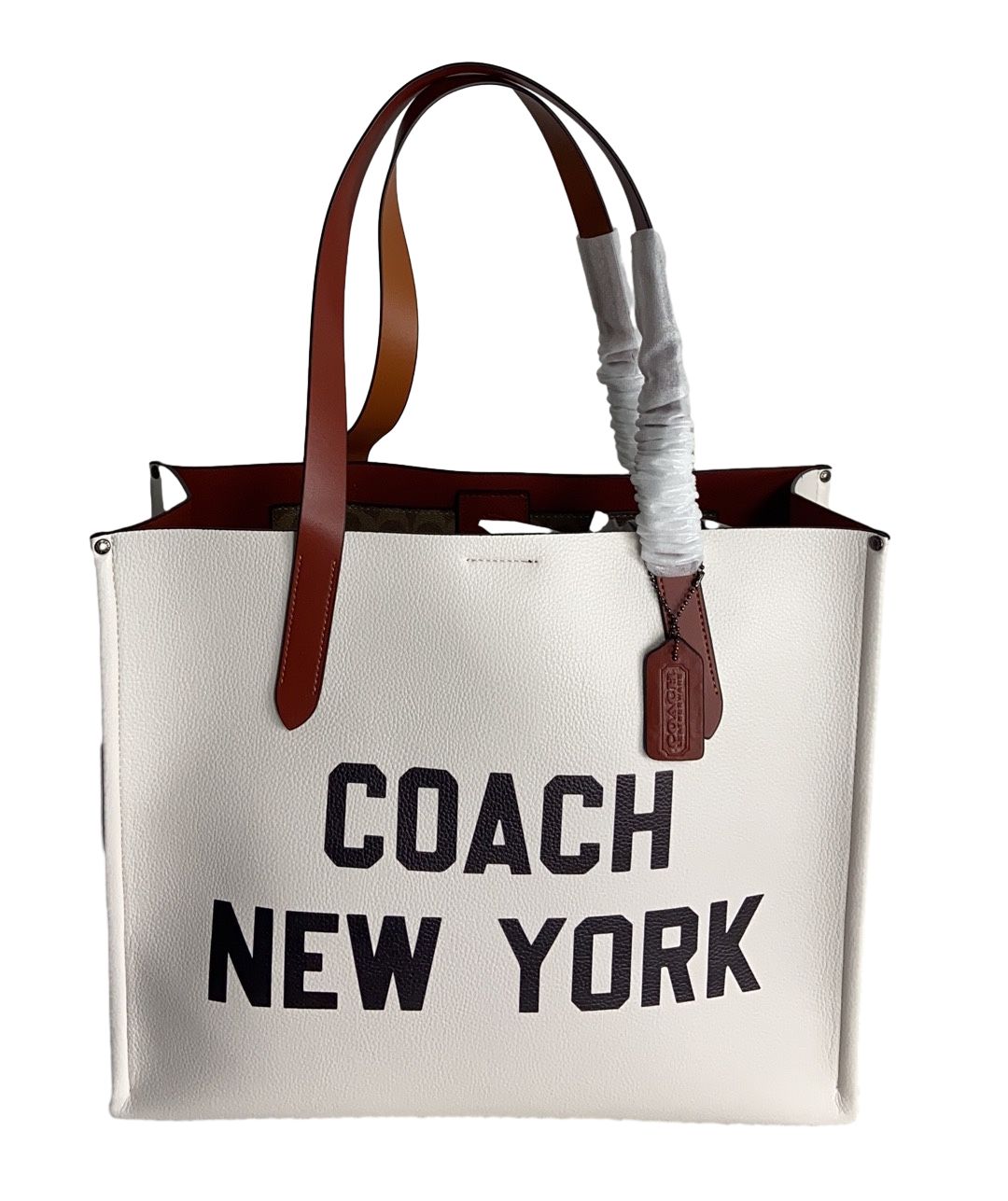 コーチ COACH バッグ CH765 リレー トートバッグ グラフィック ショルダーバッグ レディース 手提げバッグ　通勤 ホワイト　アウトレット品