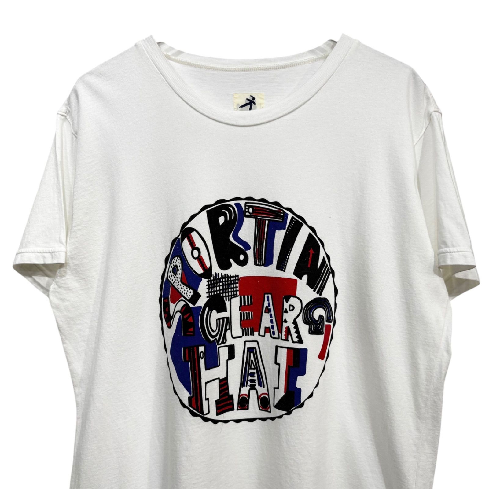 冬ギフト セ Issey 80s Archive Rare】 Miyake T Print GEAR SPORTING HAI トップス