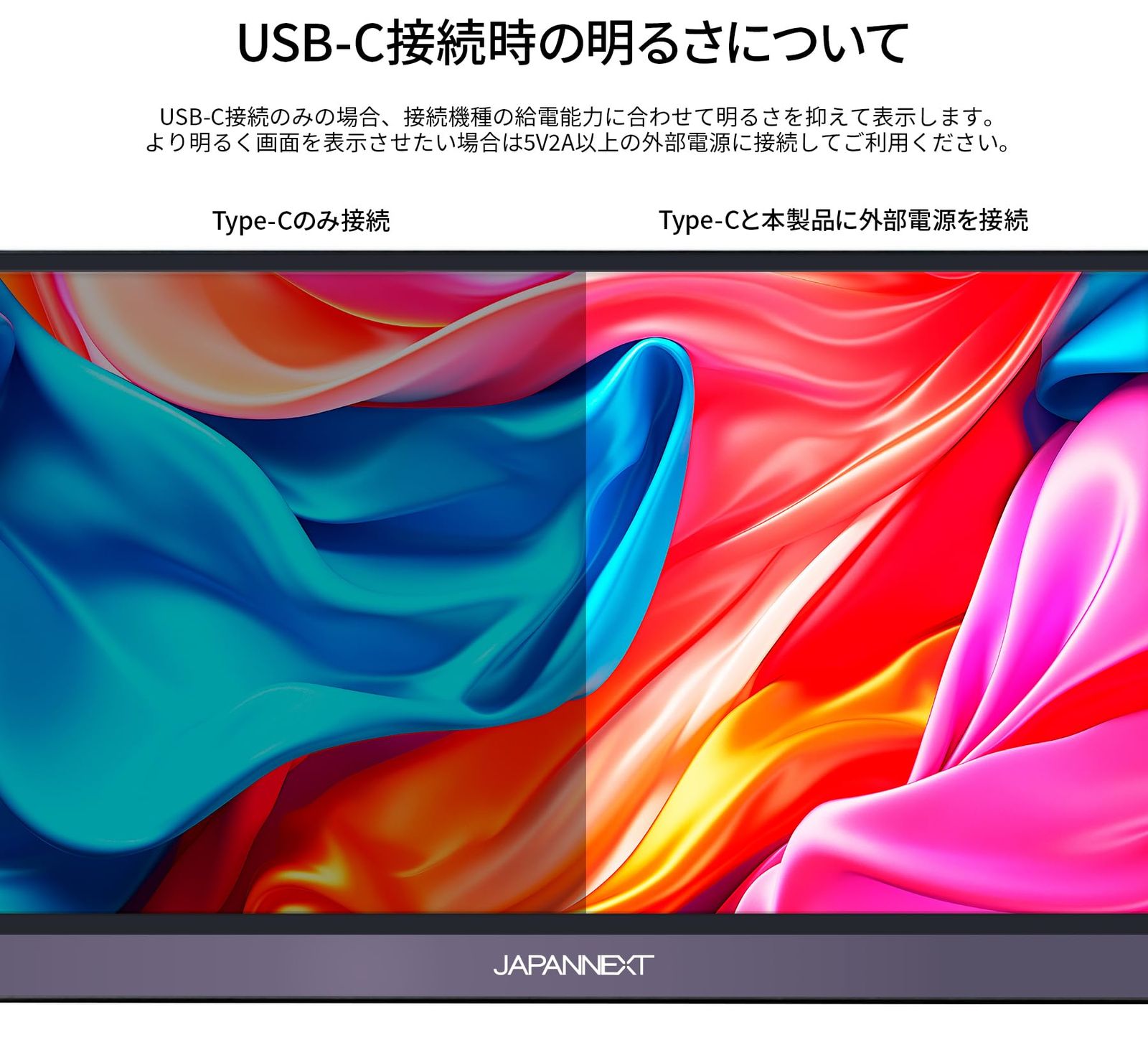 JAPANNEXT 15.8インチ モバイルディスプレイ JAPANNEXT 15.8型 フルHD