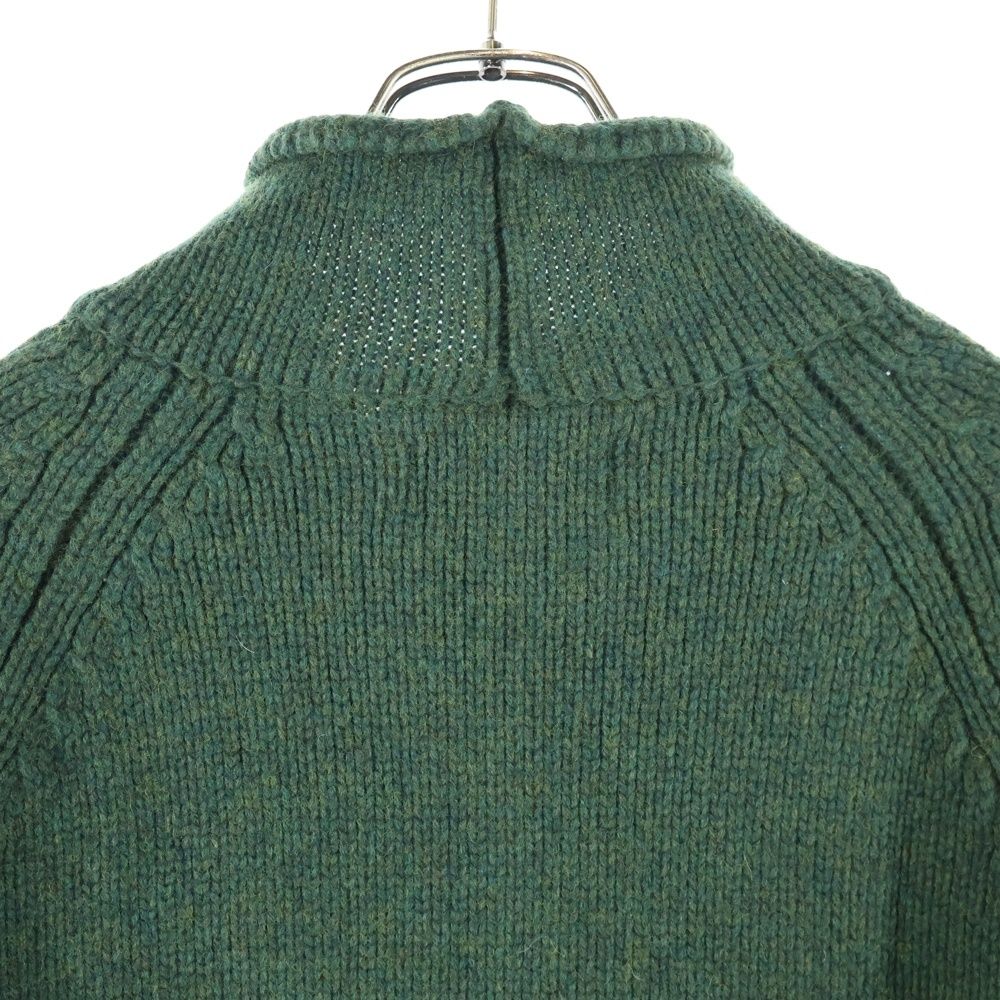 MASSES (マシス) MOCK NECK PO モックネック ニット セーター グリーン