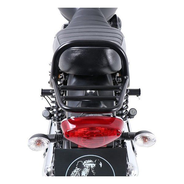 HEPCO-BECKER ヘプコアンドベッカー リアキャリア ブラック トップケース不可 W800|Street|Cafe 19-23 65825410101 2632443