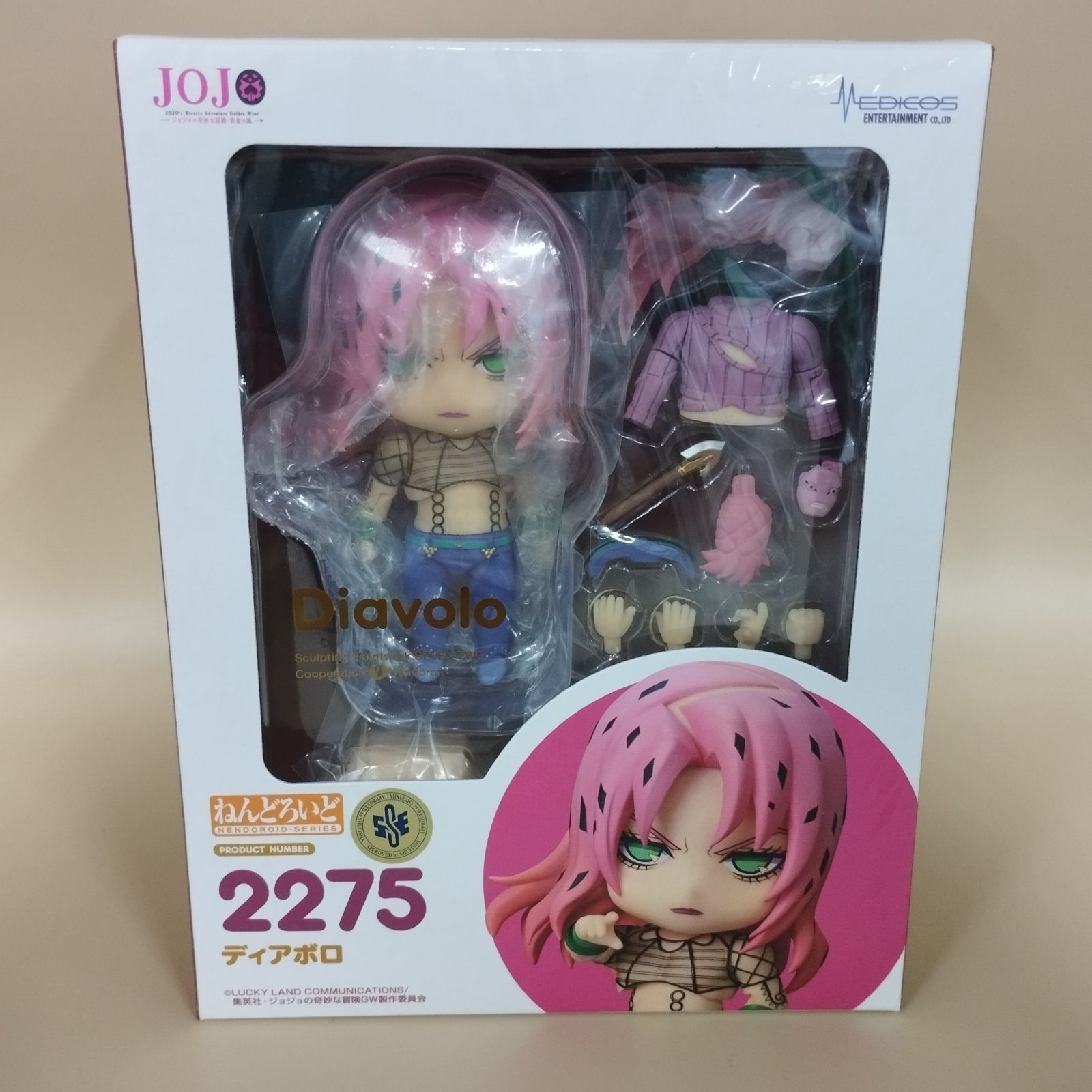 ジョジョの奇妙な冒険　ディアボロ　ねんどろいど ねんどろいど ディアボロ