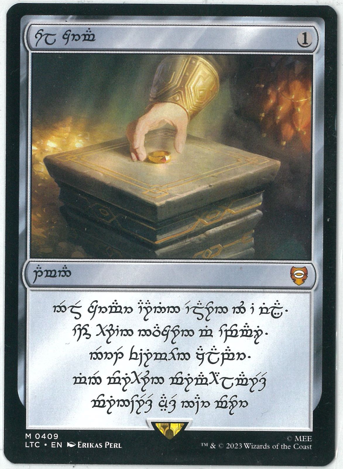 MTG/ドワーフ版/太陽の指輪/Sol Ring/指輪物語:中つ国の伝承/LTC0409