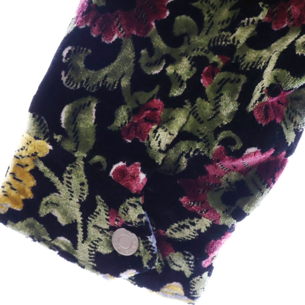 STUSSY (ステューシー) FLORAL JACQUARD GARAGE JACKET