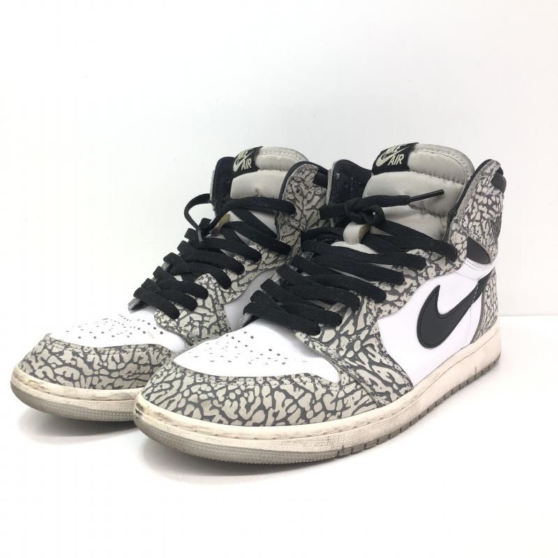 Nike Air Jordan 1 High OGホワイトセメント、Safari AirJordan1 High OG 