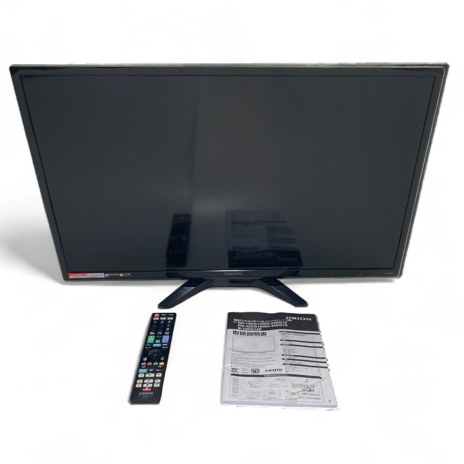 ORION 液晶テレビ RN-32SF10 32V型 2017 動作良好 オリオン、32/24V型で音を極めた液晶テレビ「極音」シリーズ