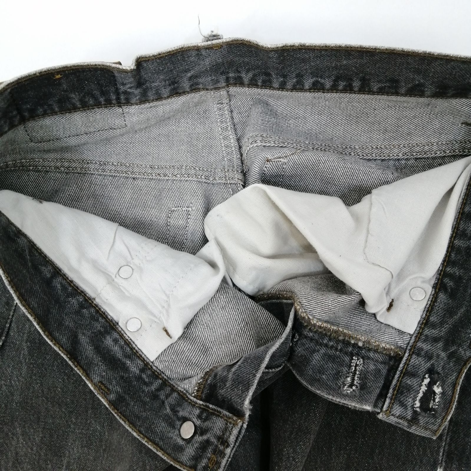 Levi's リーバイス 501 0658 ブラック デニムパンツ 先染め USA製 W32