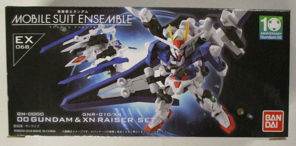 バンダイ MOBILE SUIT ENSEMBLE 機動戦士ガンダム OOガンダム-ザンライザーセット EX06B