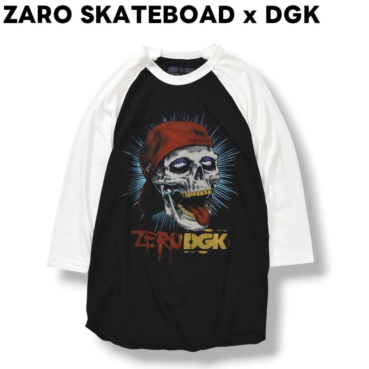 美品】 【入手困難】 ZARO SKATEBOAD x DGK Fresh Til Death
