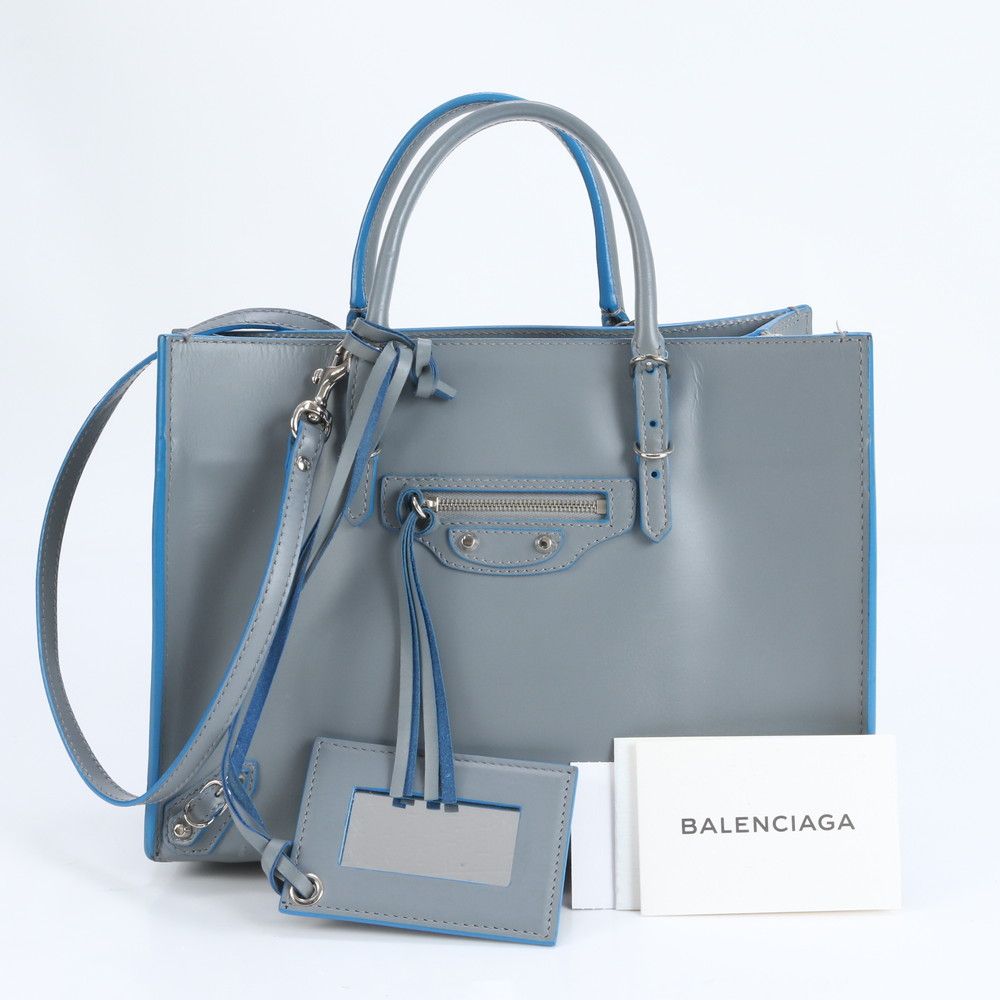 極美品 バレンシアガ ペーパー ミニ 370926 レザー 2WAY 極美品 バレンシアガ ペーパー ミニ 370926 レザー 2WAY