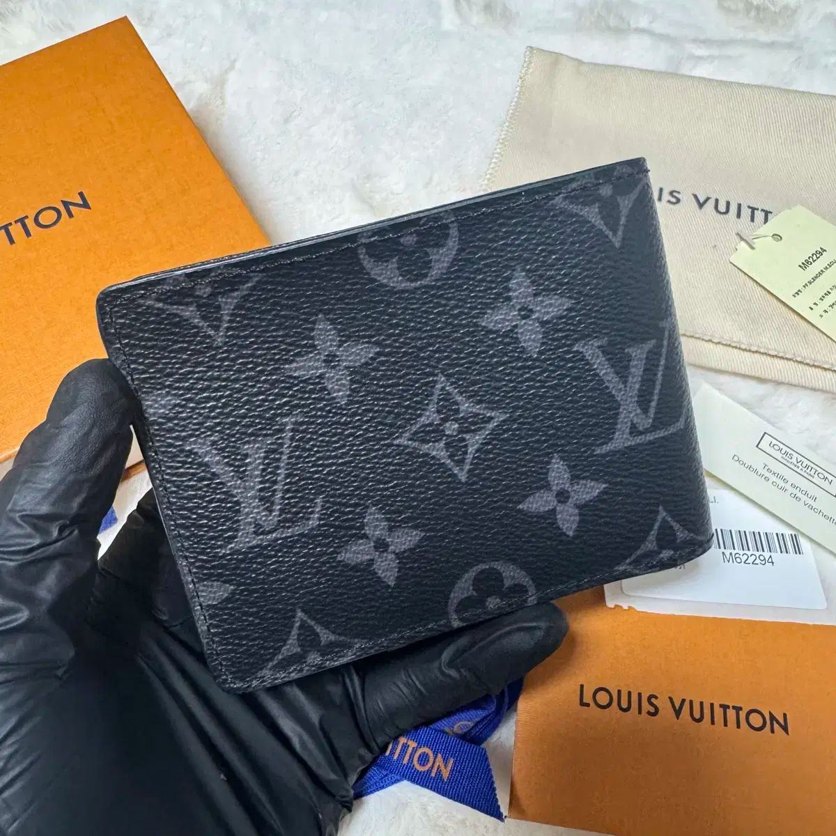 ルイヴィトン ポルトフォイユ エリゼ モノグラム ネイビー M60504