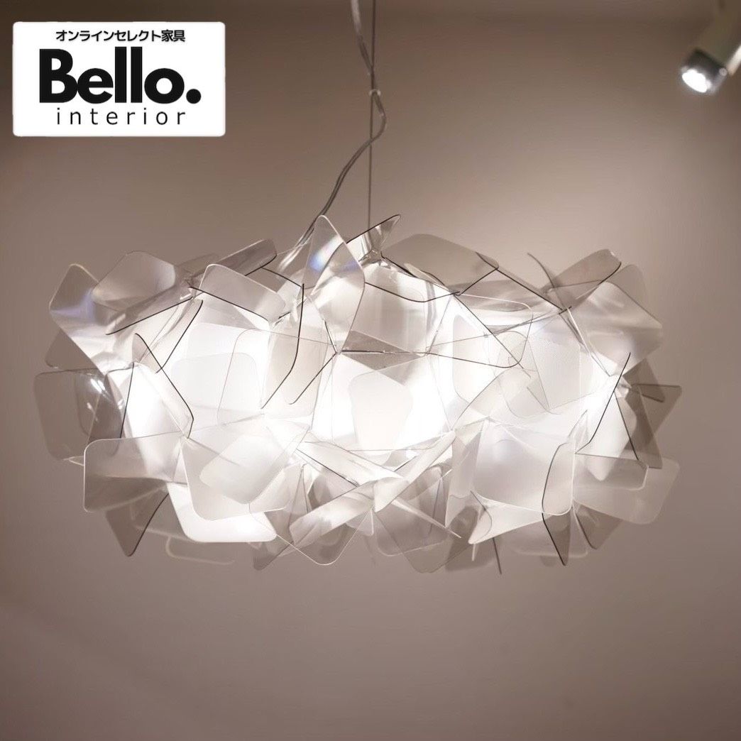 ♥品 SLAMP スランプ CLIZIA クリジア ペンダントライト 吊り下げ照明 クリア モダン ラグジュアリー ホテルライク イタリア