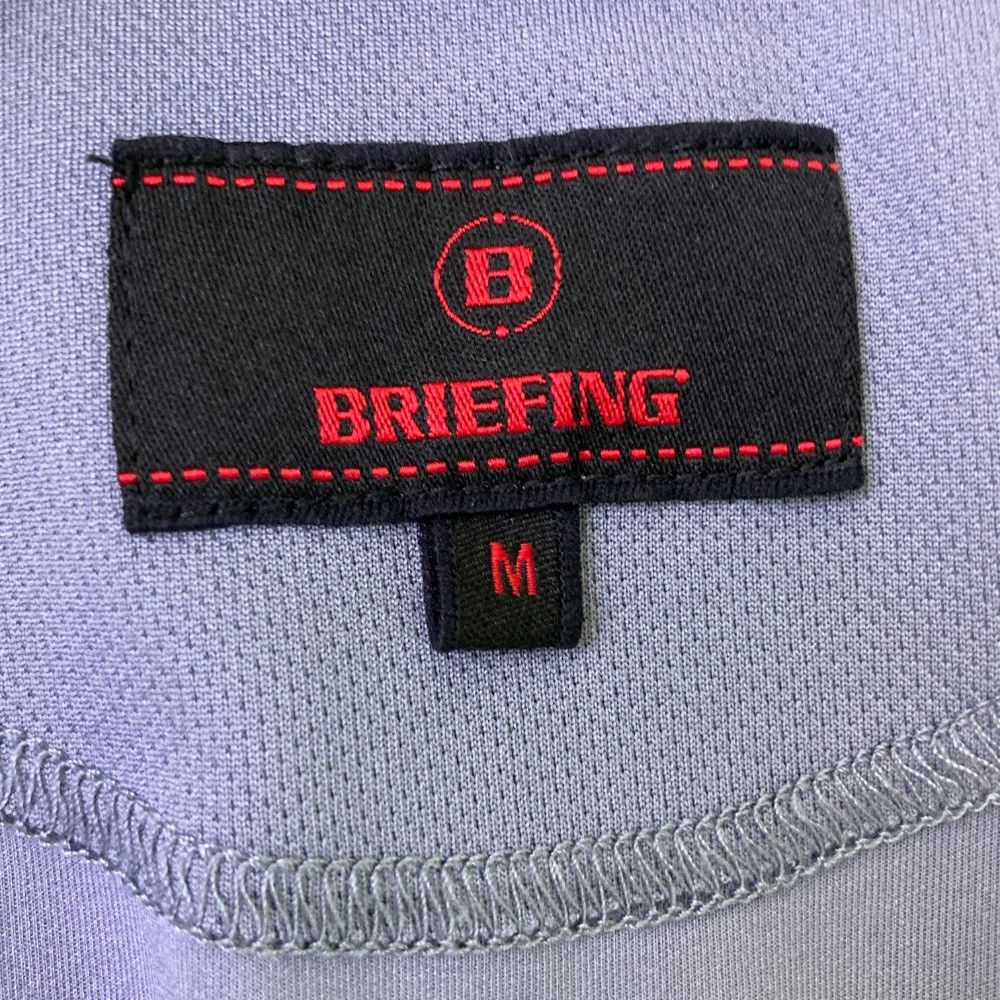 サイズ：M BRIEFING GOLF ブリーフィング 2023年 ジップジャケット  グレー系 [240101466554] ゴルフウェア メンズ ストスト サイズ：M BRIEFING GOLF ブリーフィング 2023年 ジップ