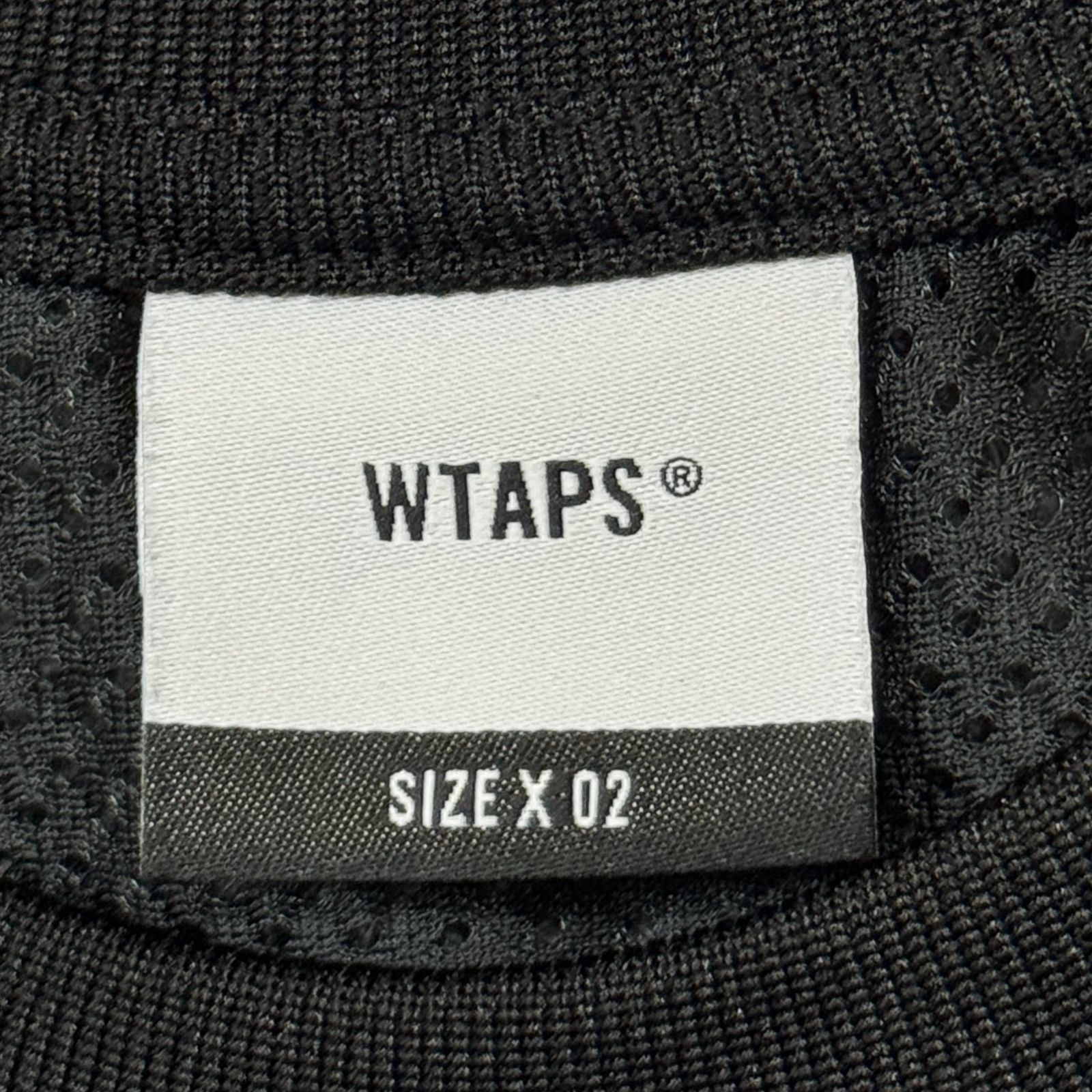 WTAPS 24SS QB/SS/POLY.ERA メッシュゲームシャツ 半袖カットソー 
