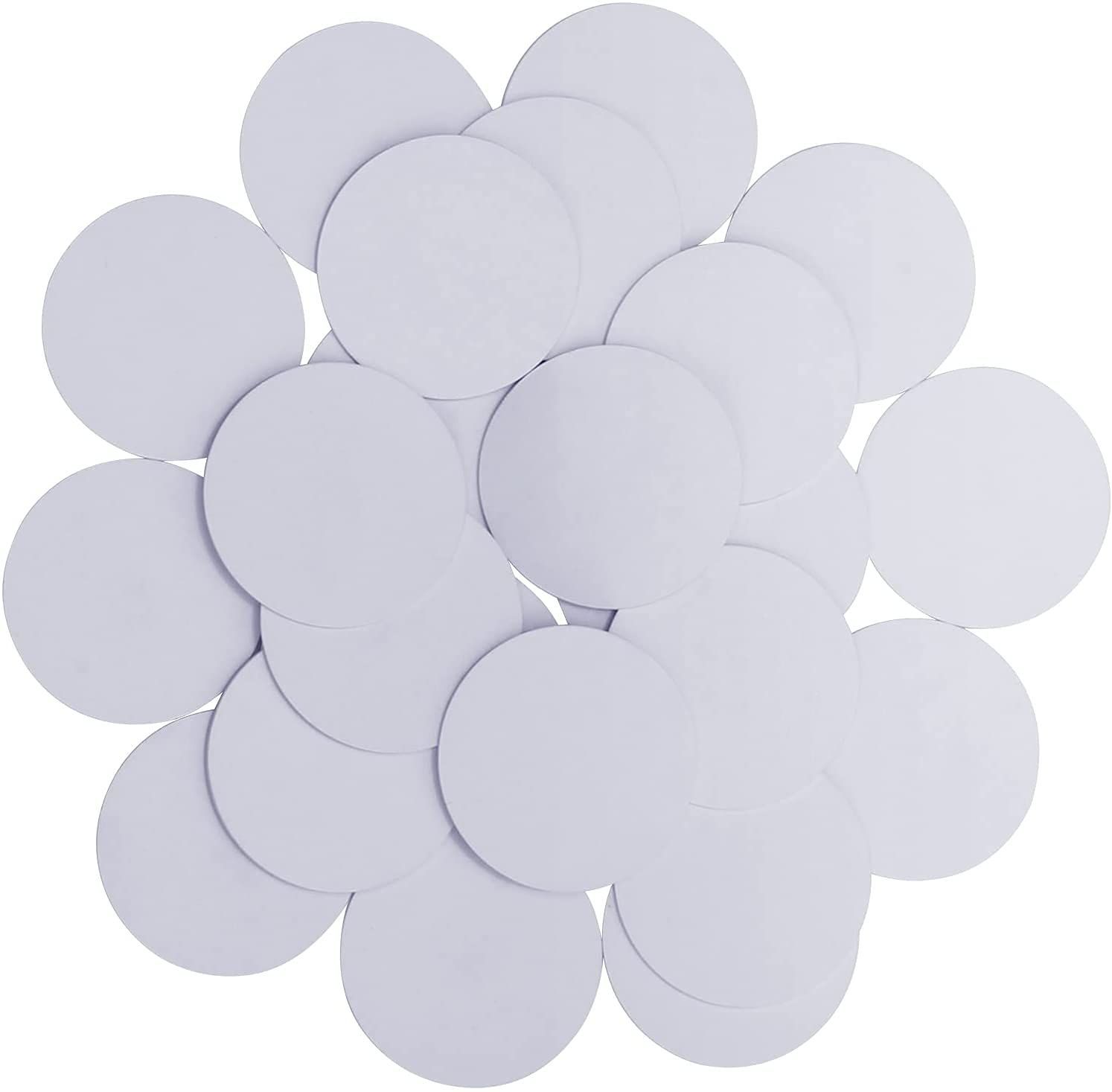 android対応 iPhone対応 Amiibo TagMo ショートカットアプリ対応 多用途 PVC材質 504バイト 直径25 mm 防水 ホワイト NFCコイン コイン型カード 入り NFCタグ NTAG 215 YFFSFD