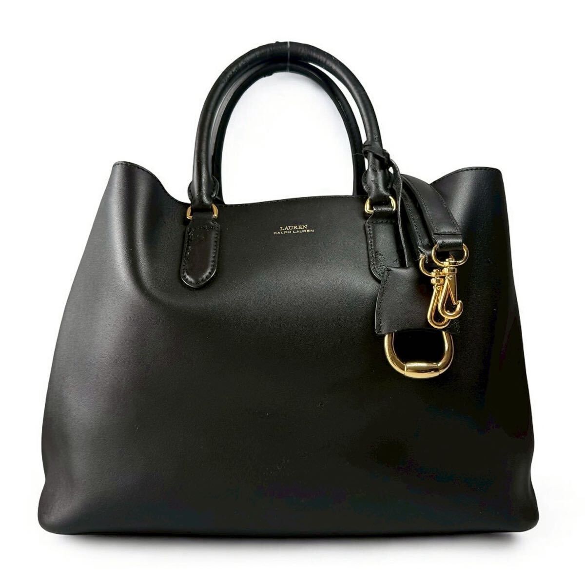 ローレンラルフローレン　ドライデンマーシー　トートバッグ　A4 ブラック LAUREN RALPH LAUREN（ローレン ラルフ ローレン）の「Lauren