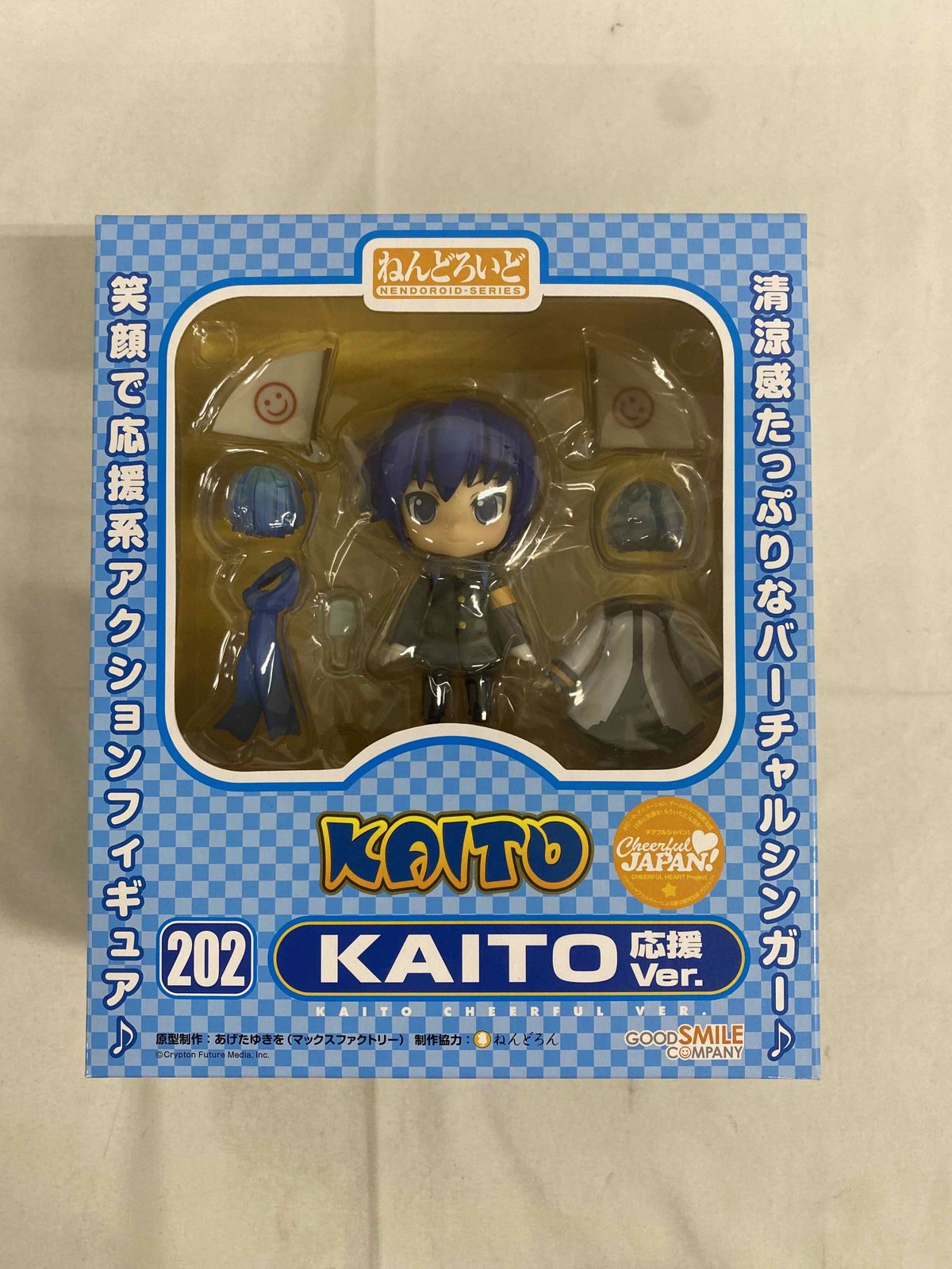 未開封】ねんどろいど 202 KAITO 応援ver．