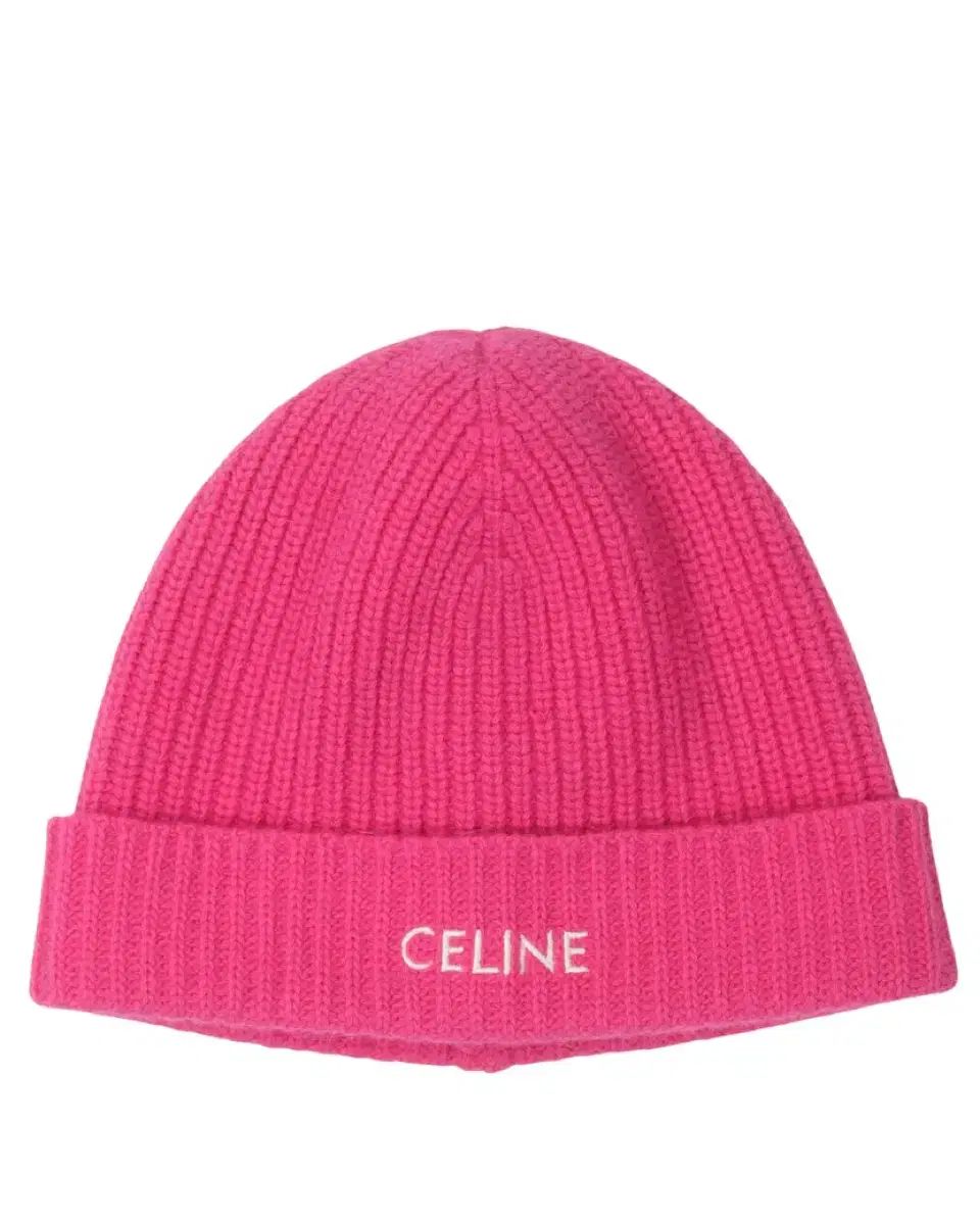 【雷市場（ポンジャン）商品韓国直送】 Celine Pink Classic Logo Beanie