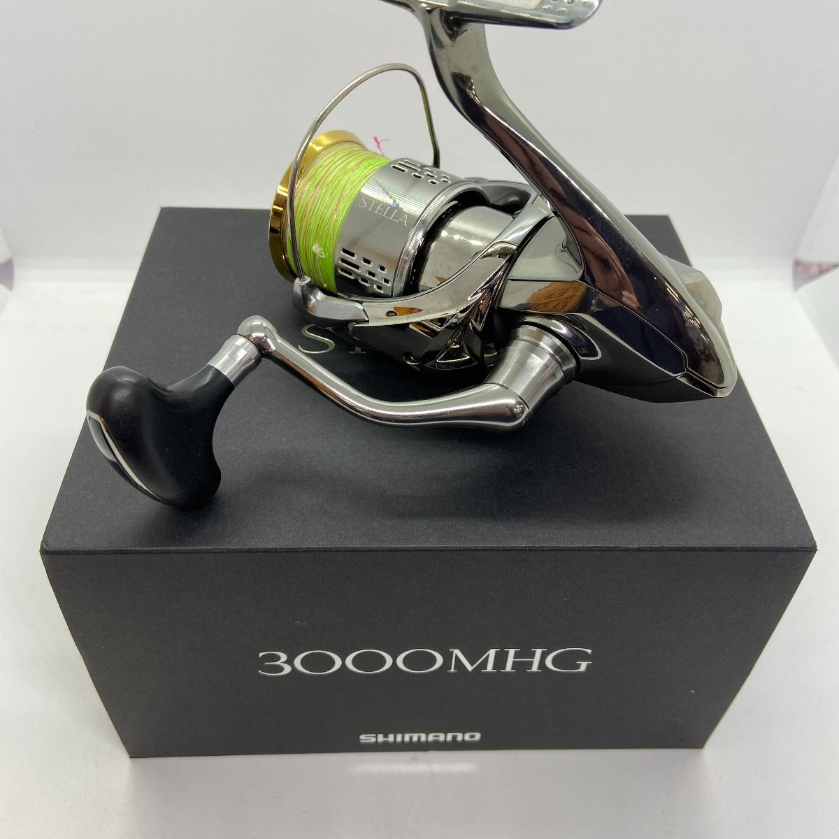 ΨΨSHIMANO シマノ スピニングリール 18ステラ 3000MHG 箱付