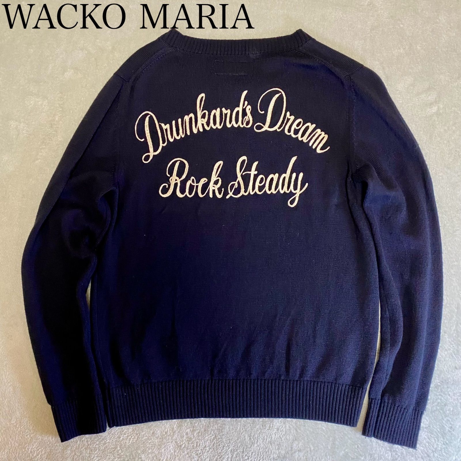 WACKO MARIA】ワコマリア 刺繍ニット 初期 THE GUILTY PARTIES 