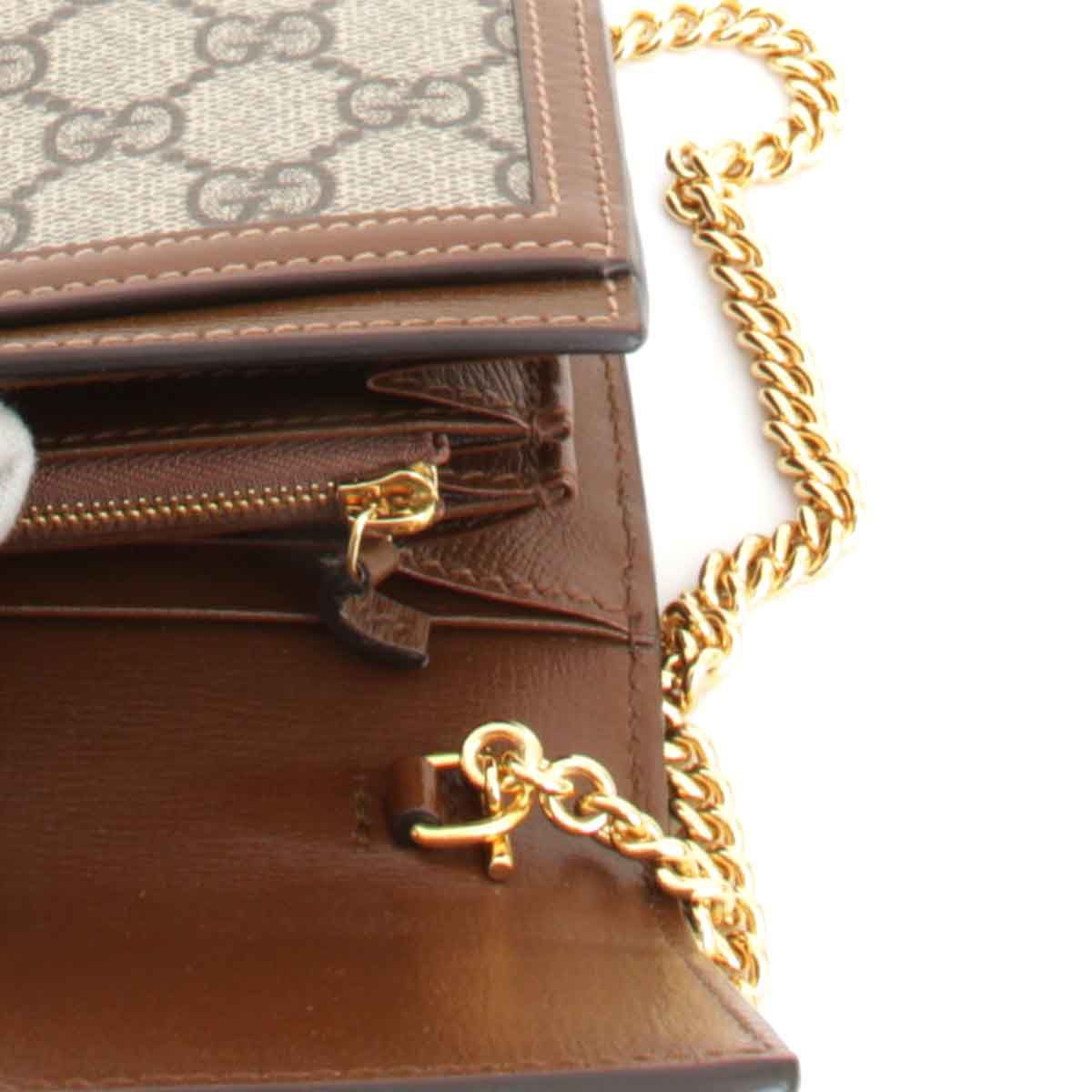 美品『USED』 グッチ ジャッキー チェーンウォレット 652681・2184 