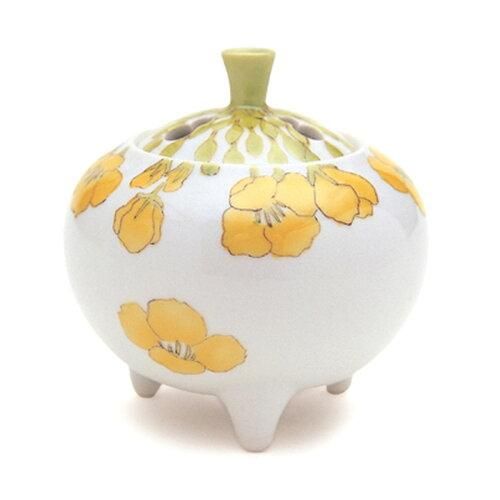 新品・5営業日で発送】日本香堂 香炉 菜の花 九谷焼 79347 (2165359