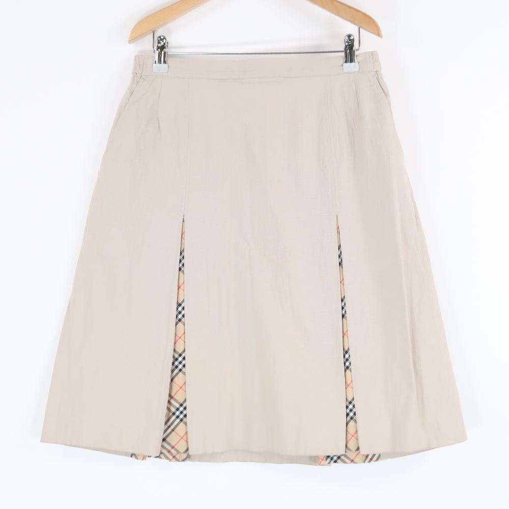 BURBERRY - 美品 BURBERRY GOLF バーバリー ゴルフウェア 17 3XLサイズ相当 コットン100％ スカート ミディ丈 レディース HD123A24 美品 BURBERRY GOLF バーバリー ゴルフウェア 1点 17 3XLサイズ