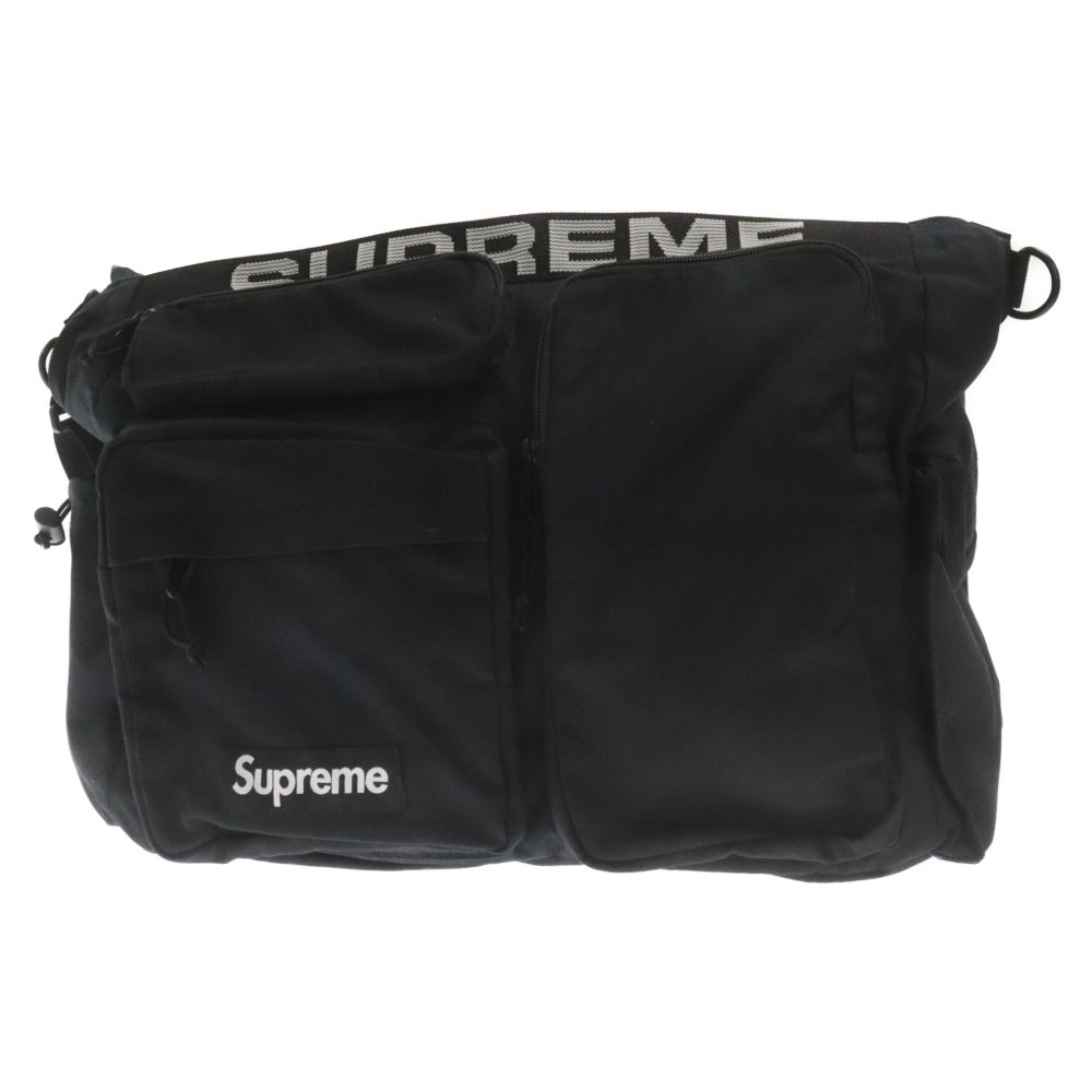 SUPREME (シュプリーム) 23SS Field Messenger Bag フィールド メッセンジャーバッグ ショルダーバッグ ブラック