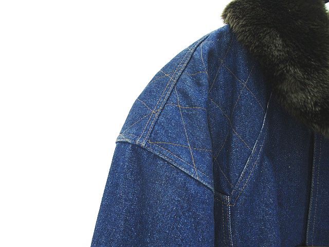 PIA SPORTS　ピアスポーツ　デニムジャケット　ジャンバー　ブルゾン ピアスポーツ PIA SPORTS デニム ジャケット ブルゾン V 青系 ブルー