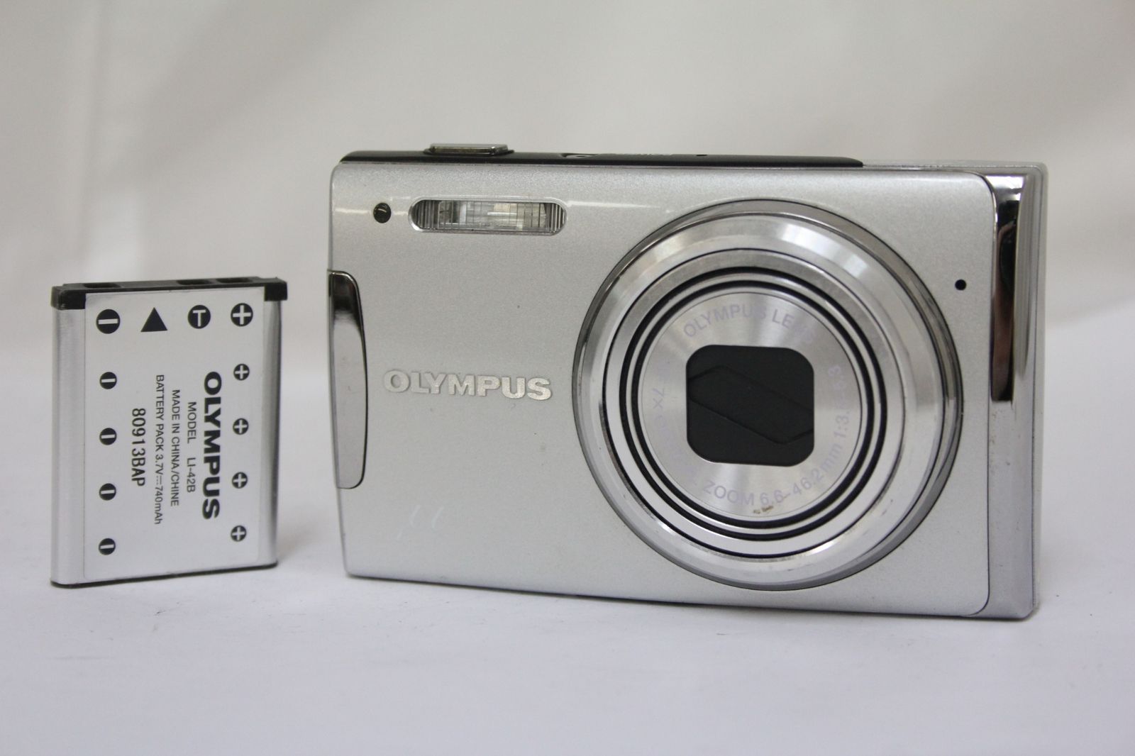 返品保証】 オリンパス Olympus μ 1060 7x バッテリー付き コンパクト 