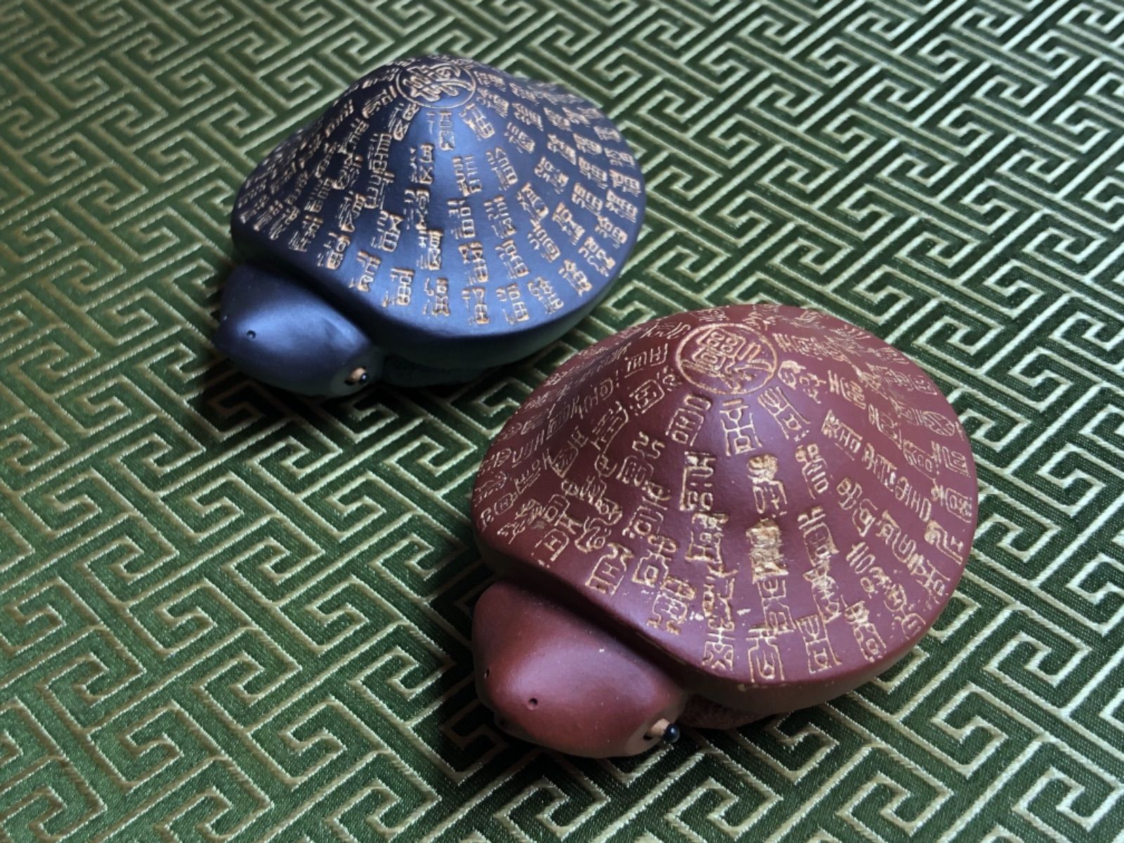 中国茶道　飾りもの　亀さんセット