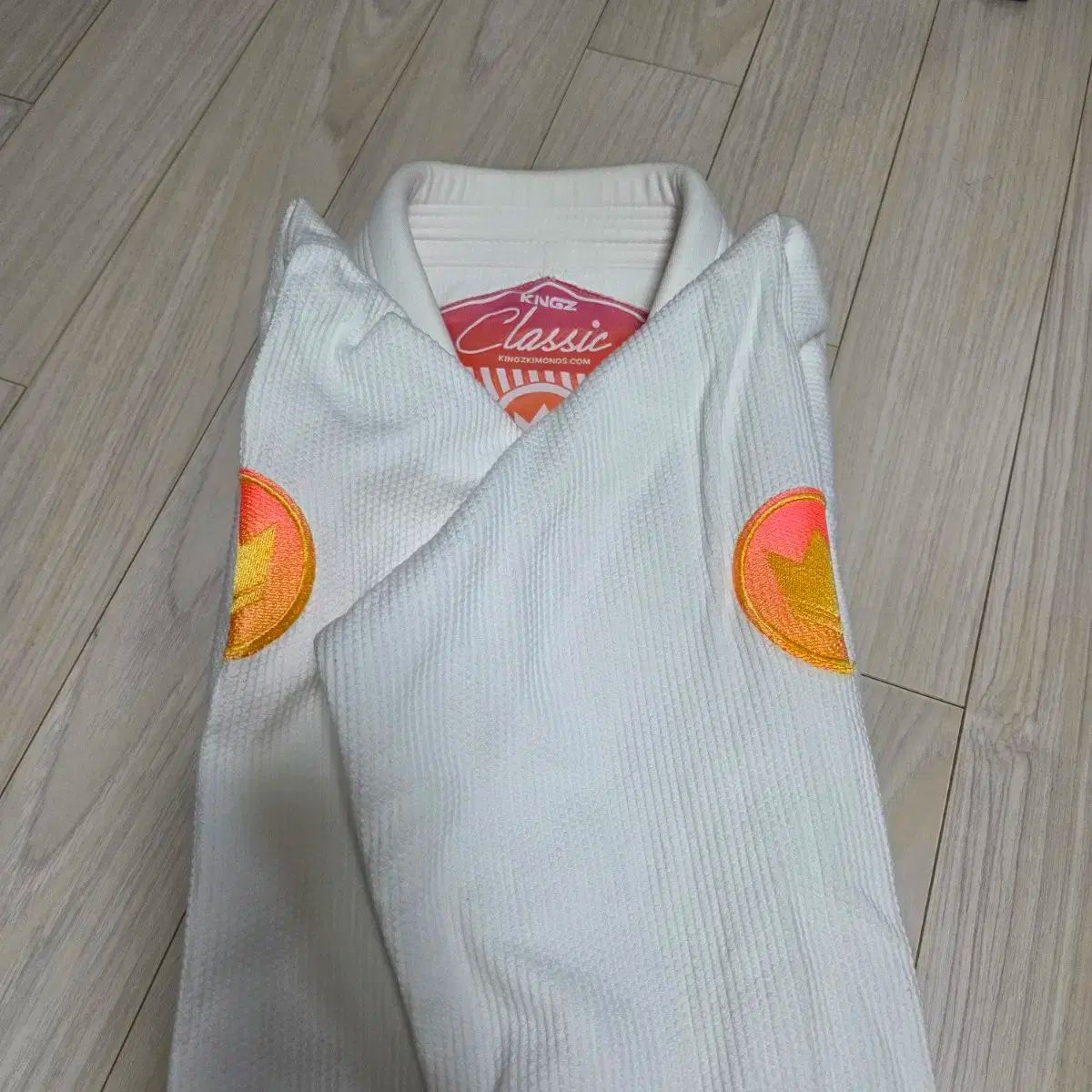 キングス エンドレスロール ホワイト 柔術 Jiu-Jitsu 胴着